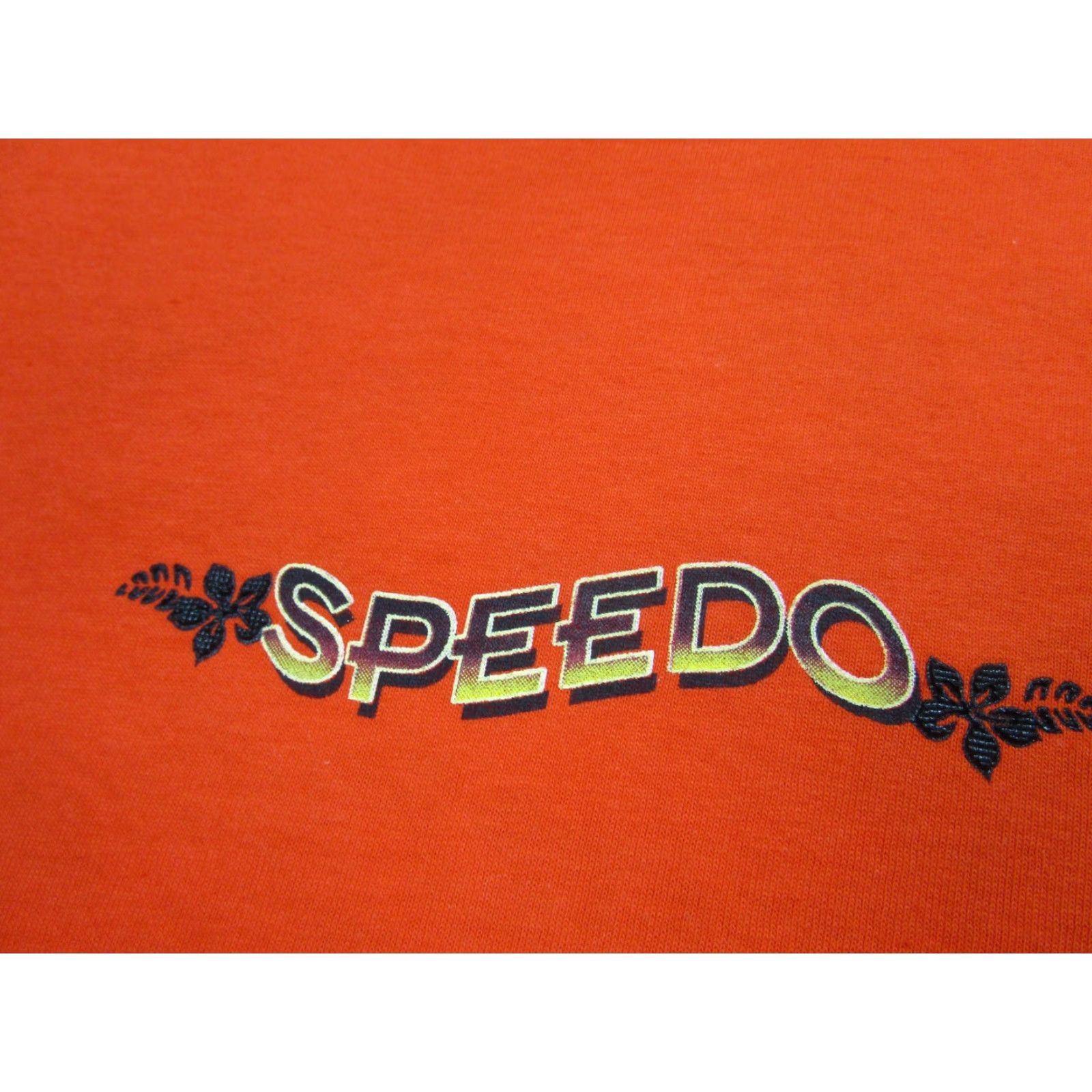 Speedo VINTAGE Speedo Shirt Men Large Orange Sunset Beach Graphic Made in USA Crewneck Tee Size US L / EU 52-54 / 3 - 5 Thumbnail