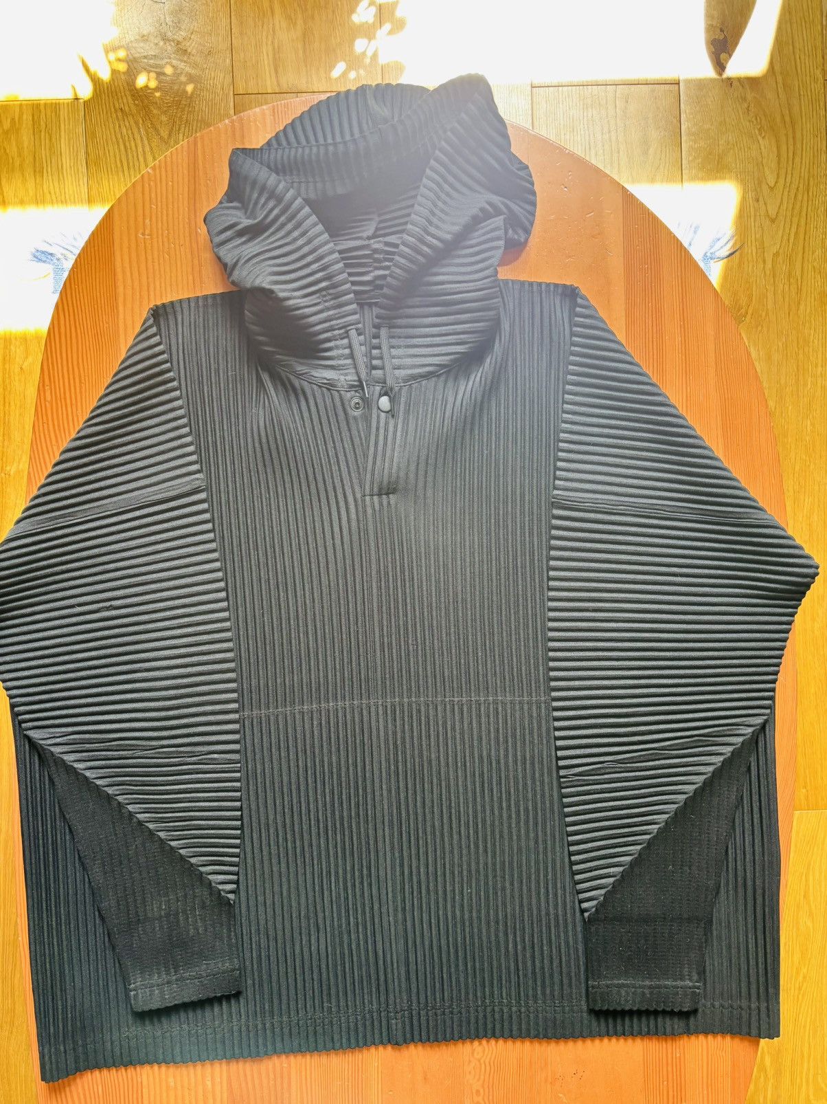 Homme Plisse Issey Miyake Issey Miyake Hoodie Size US L / EU 52-54 / 3 - 2 Thumbnail