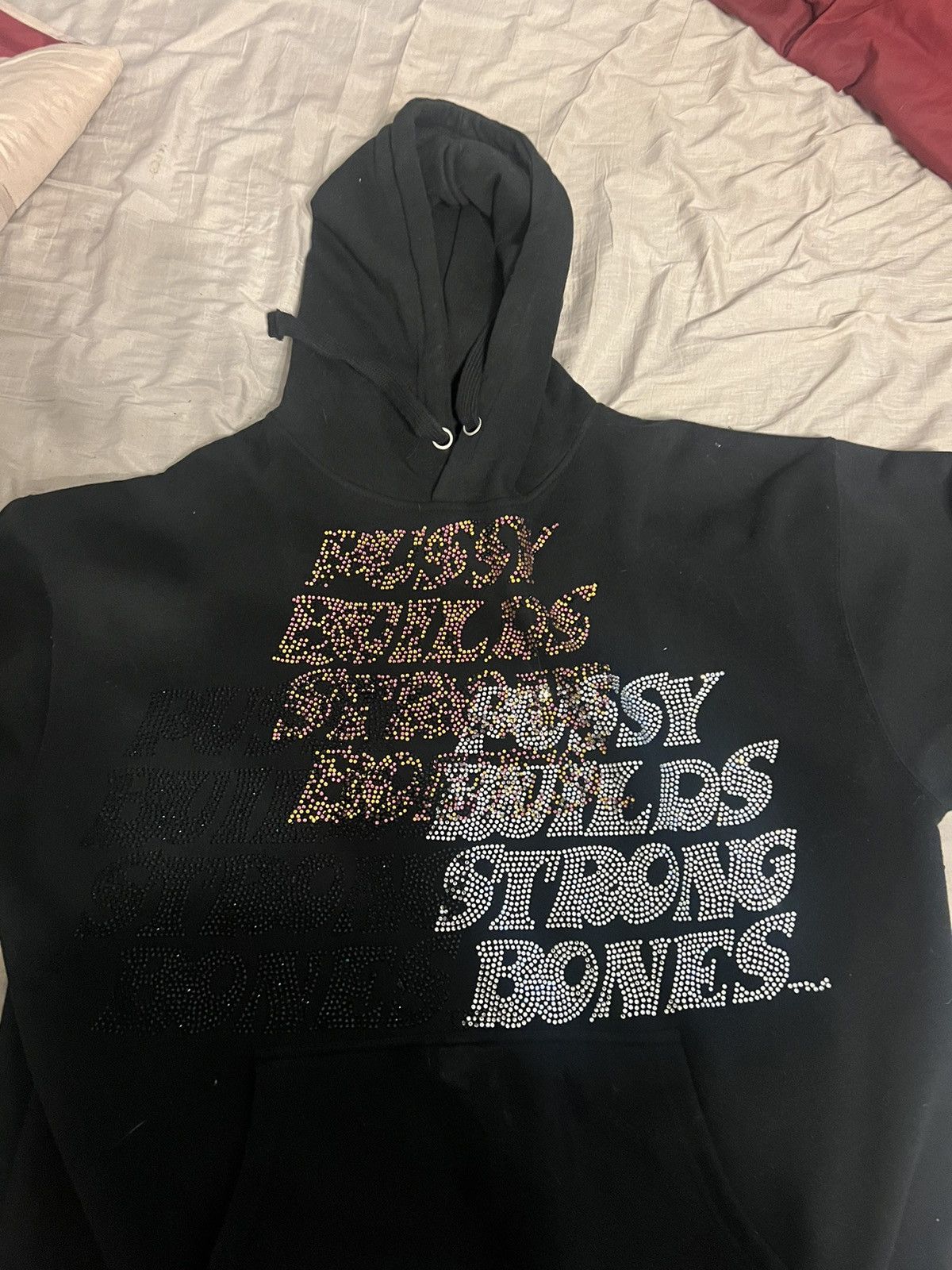 LaRopa Laropa “TRIPLE RHINESTONE PBSB HOODIE” Size US XXL / EU 58 / 5 - 1 Thumbnail