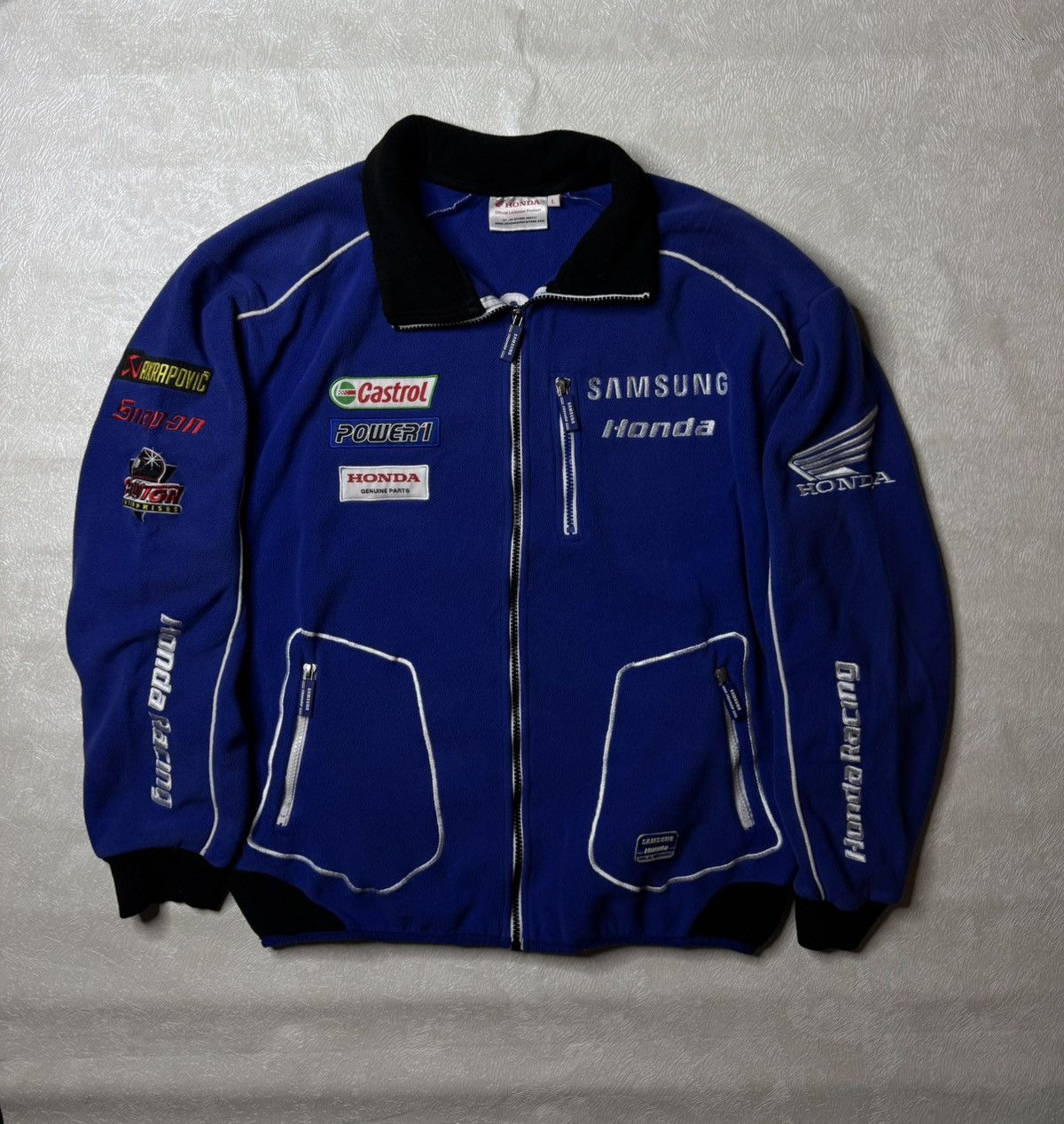 Honda × Samsung Samsung Honda racing zip up Fleece Size US L / EU 52-54 / 3 - 1 Thumbnail