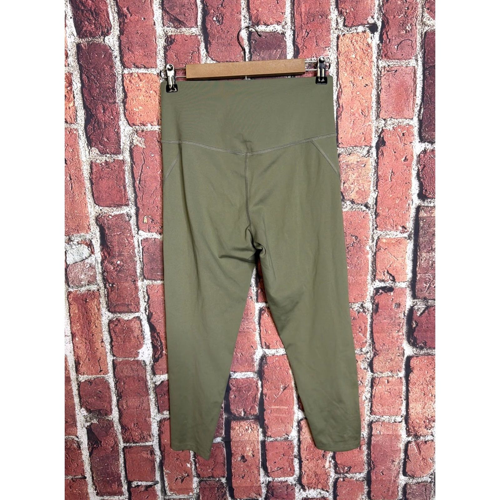 Girlfriend Collective Girlfriend Collective Legging Size Medium Green Athletic Compression Pockets Womens M Green Size 32" / US 10 / IT 46 - 3 Thumbnail