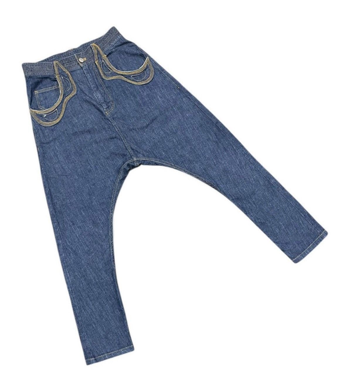 Tsumori Chisato Drop Crotch Tsumori Chisato Jeans Size 29" - 3 Thumbnail