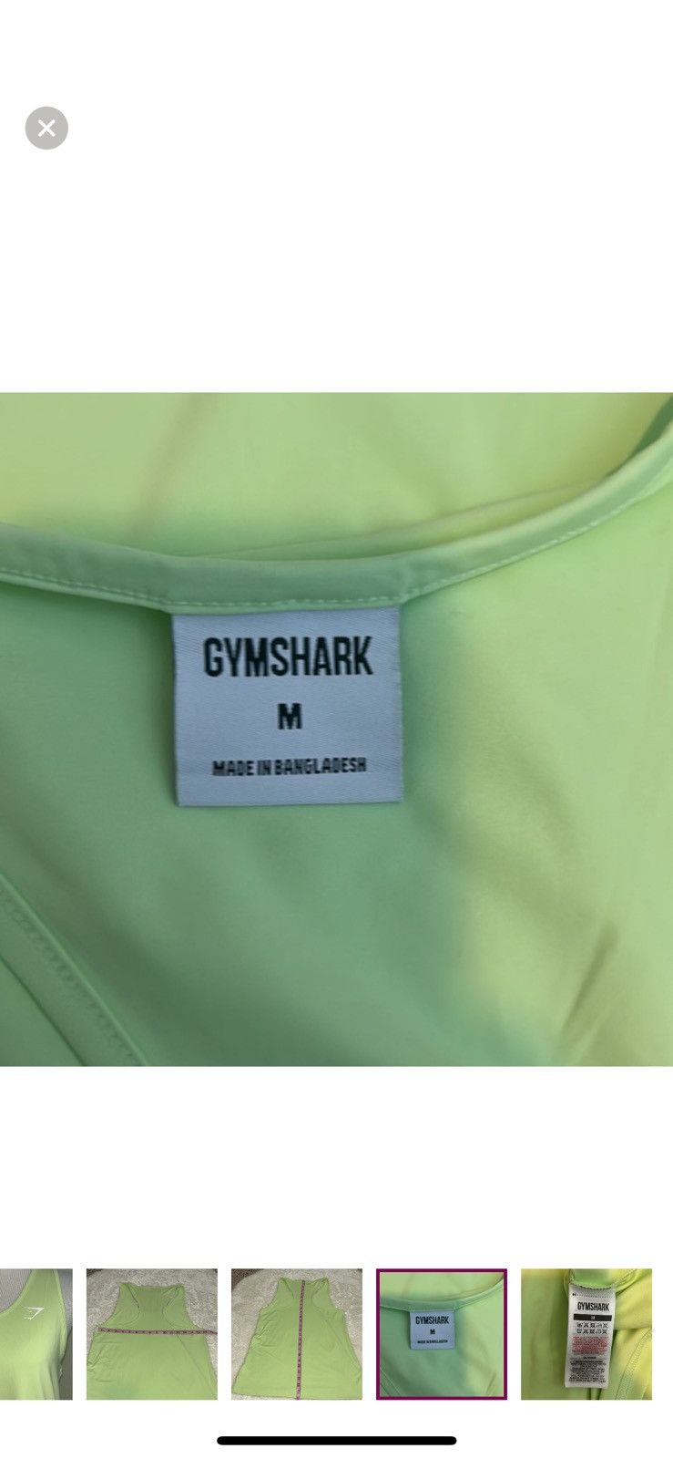 Gymshark Gymshark medium athletic tank top Size M / US 6-8 / IT 42-44 - 3 Thumbnail