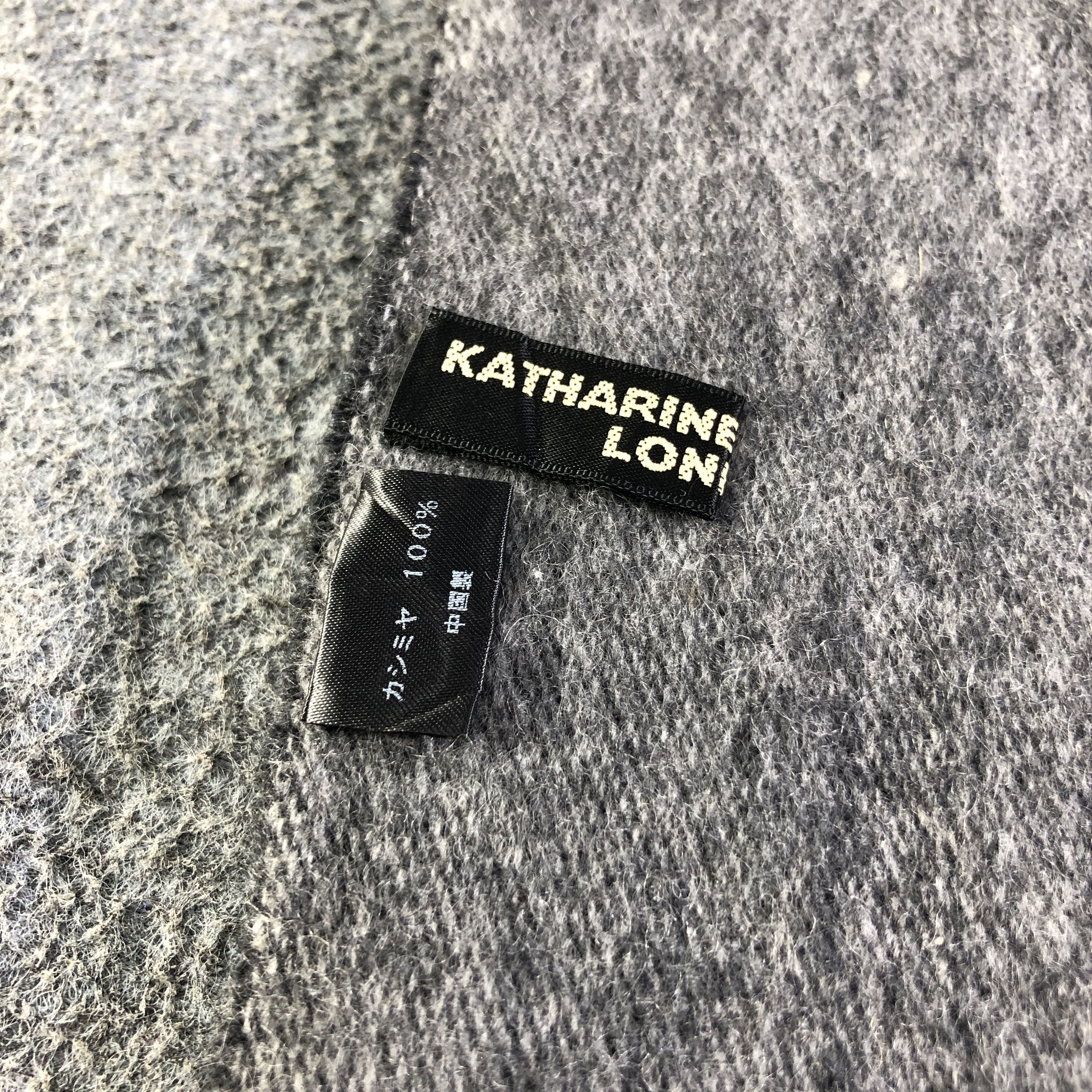 Katharine Hamnett London Katharine Hamnett Cashmere Scarf Muffler Neckwear V2777 Size ONE SIZE - 5 Thumbnail