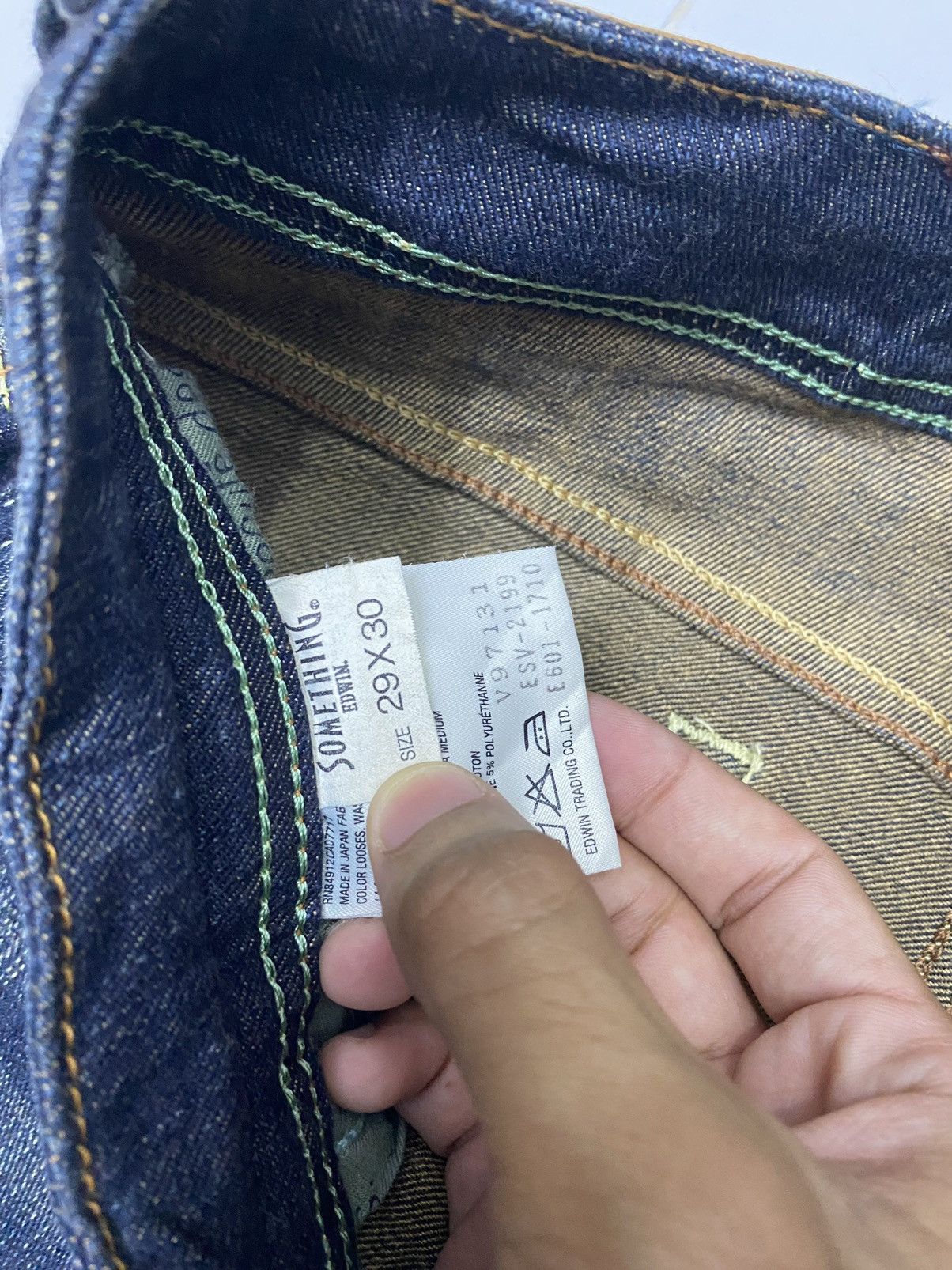 Edwin 🔥FLARE JEANS EDWIN SOMETHING VIENUS JEANS FLARE DENIM JEANS Size 28" / US 6 / IT 42 - 8 Thumbnail