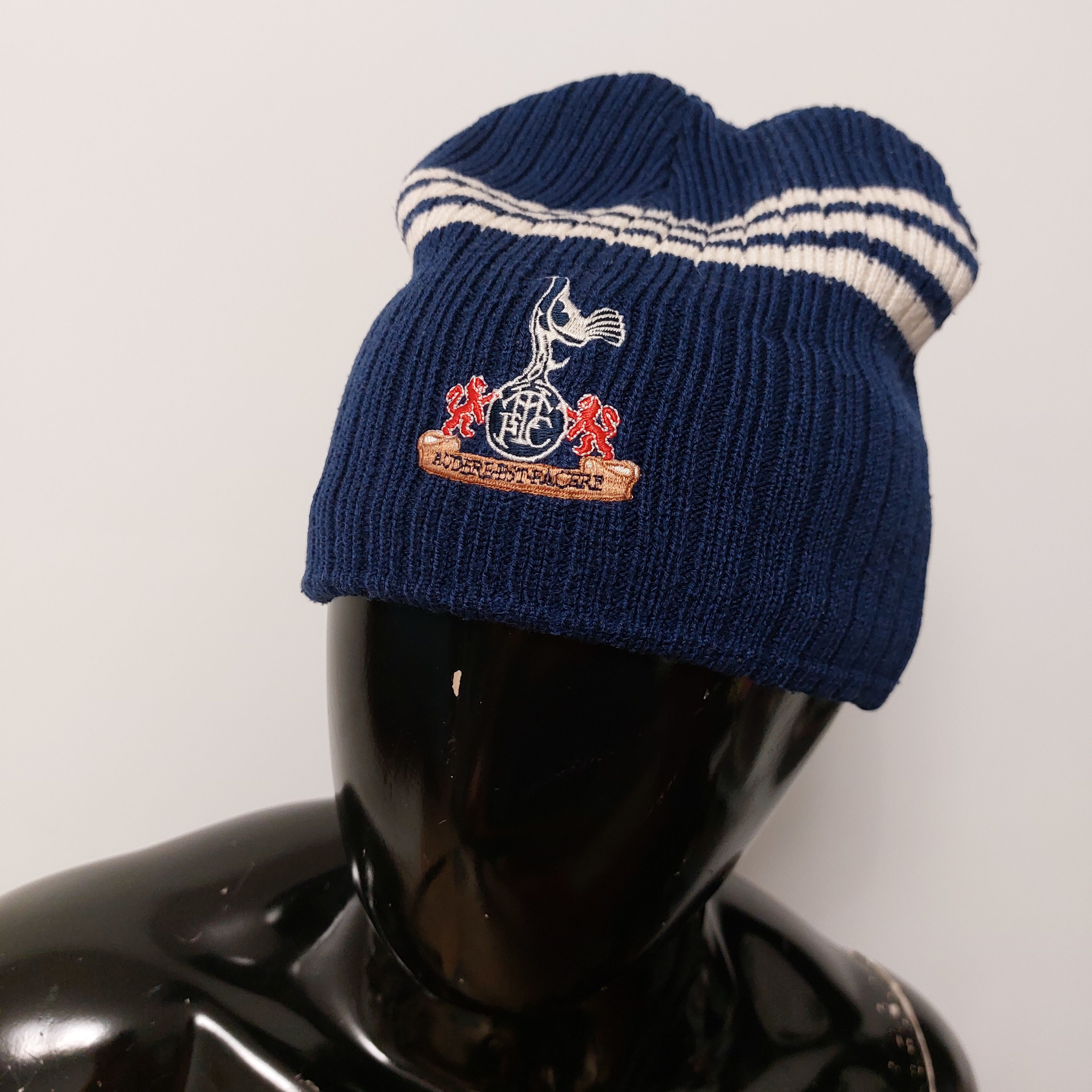 Adidas 1999 Adidas x Tottenham Hotspur Beanie Rare Size ONE SIZE - 2 Thumbnail