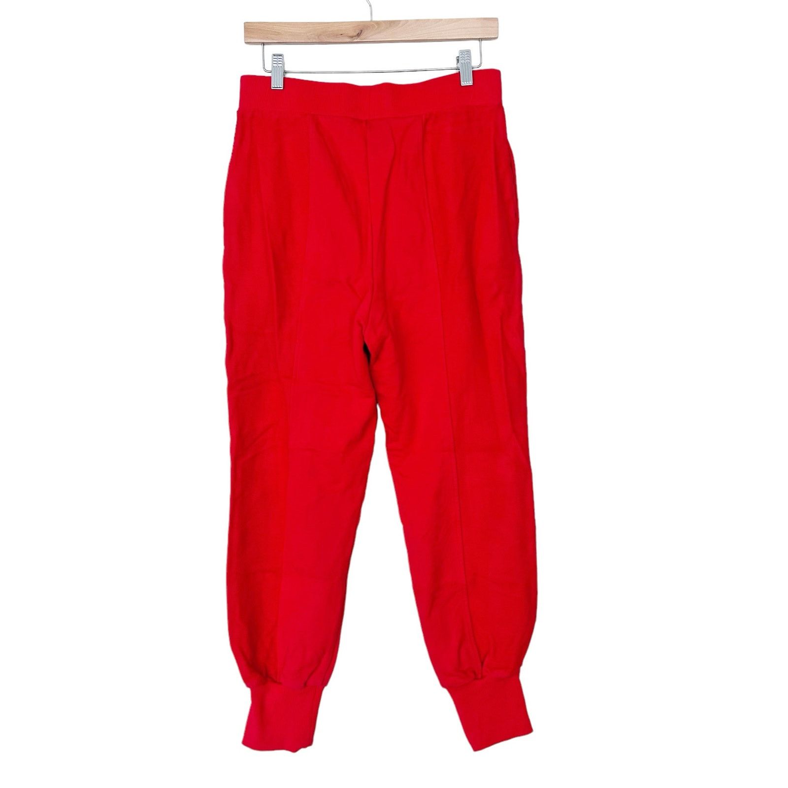 Herve Leger Herve Leger Red Joggers Sz M Size 30" / US 8 / IT 44 - 4 Thumbnail