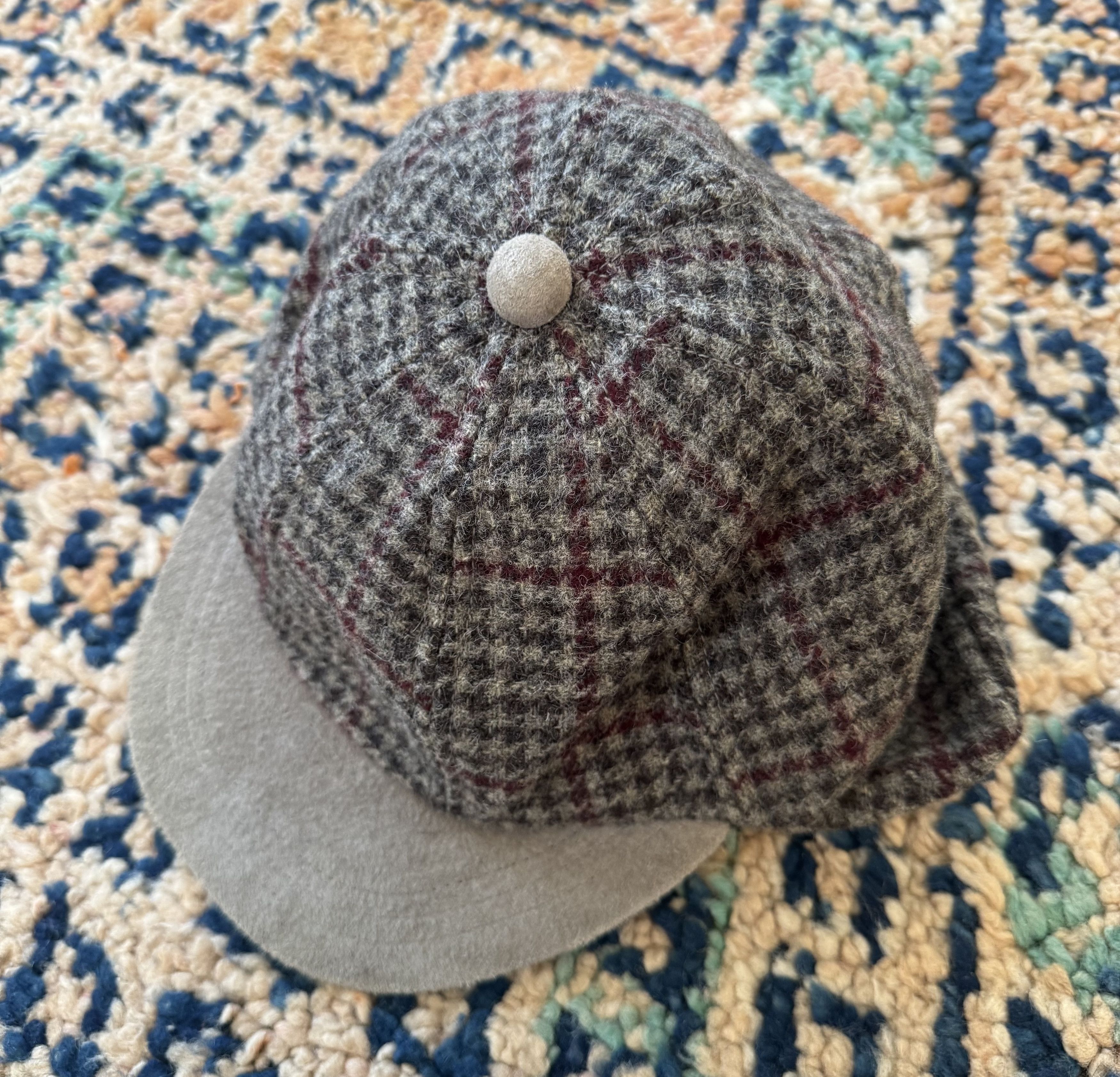 Hender Scheme Hender Scheme Tweed Ear Cap grey Size ONE SIZE - 5 Thumbnail