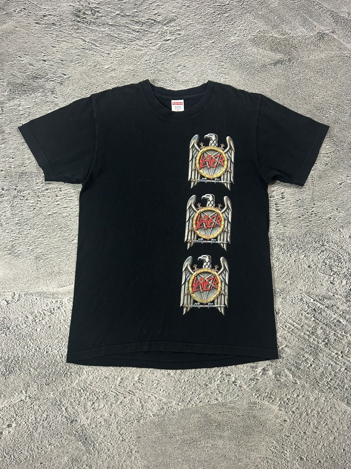 Supreme Supreme Slayer T-shirt black FW16 | Grailed