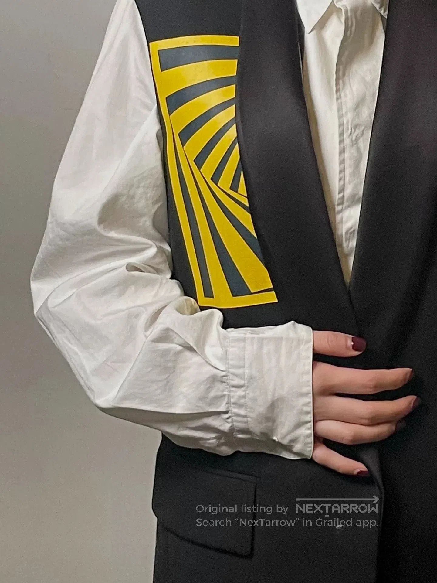 Dries Van Noten Dries Van Noten F/W14 Geometric Vest. Size S / US 4 / IT 40 - 1 Thumbnail