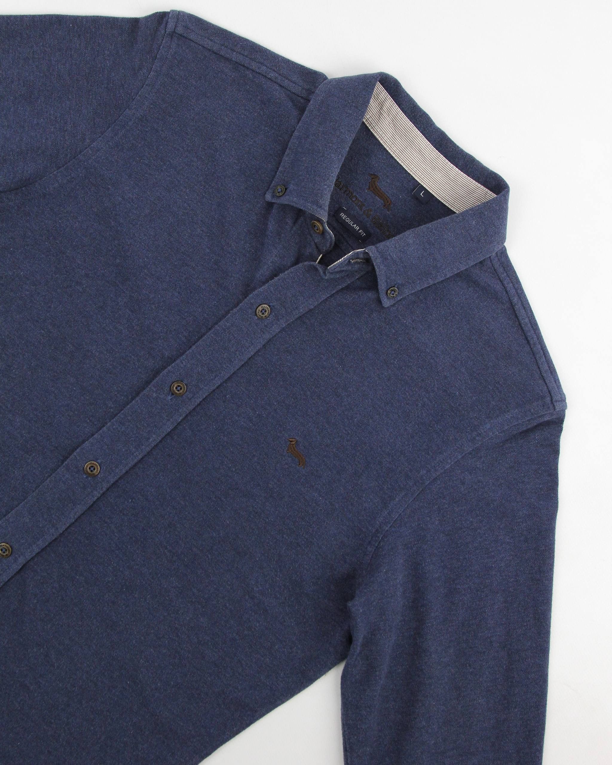 Harmont & Blaine HARMONT&BLAINE Knitted shirt with logo Size US L / EU 52-54 / 3 - 7 Thumbnail
