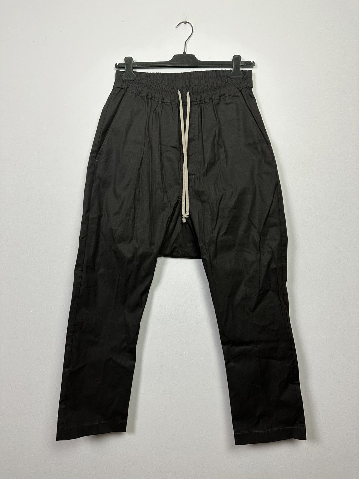 Rick Owens SS21 ‘PHLEGETHON’ Long Drawstring Trousers Size US 36 / EU 52 - 1 Thumbnail