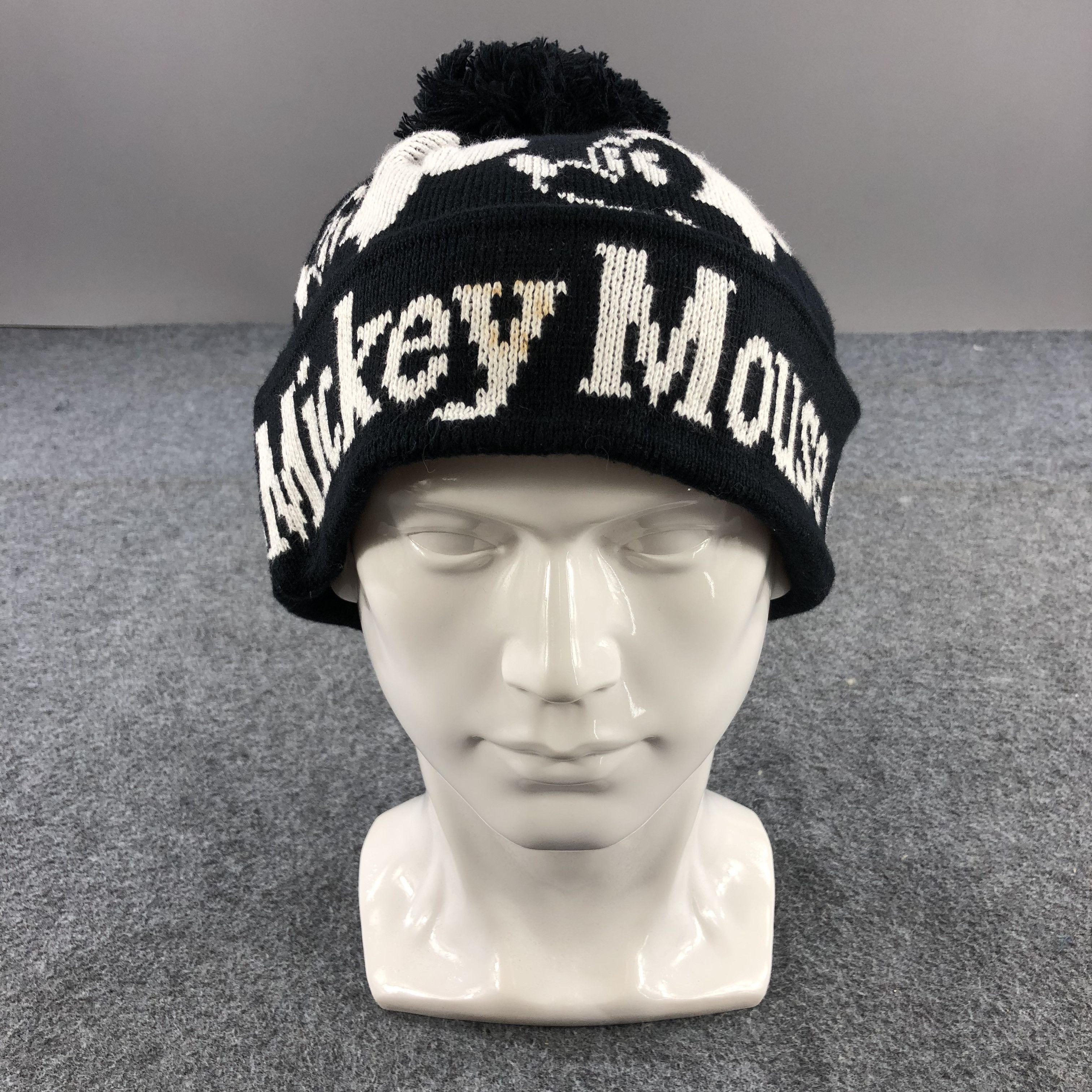 Mickey Mouse Mickey Mouse Bobble Beanie Snowcap Snow Hat B216 Size ONE SIZE - 1 Thumbnail