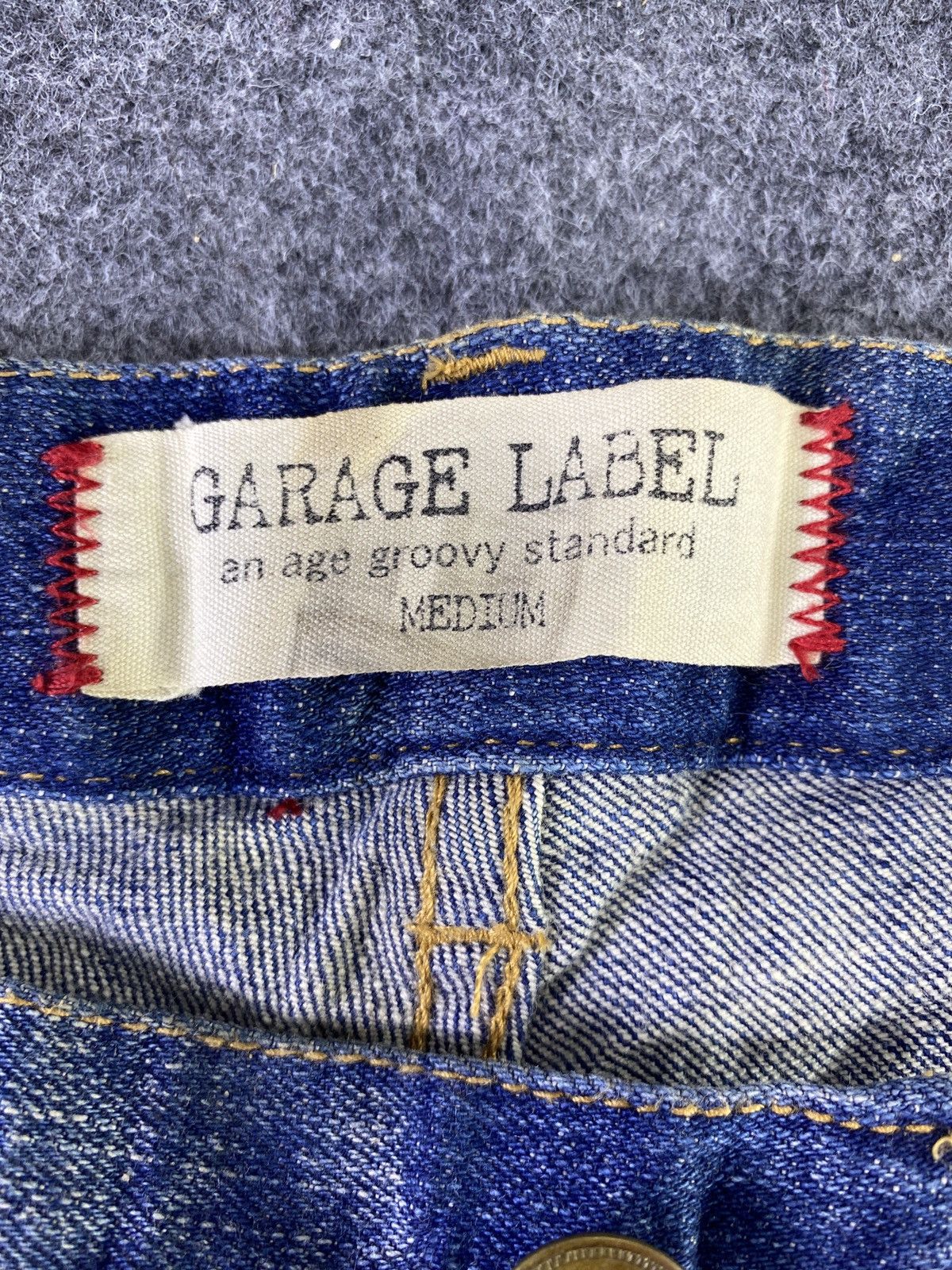 Japanese Brand × Jean Garage Label Blue Wash Denim - J900 Size US 32 / EU 48 - 6 Thumbnail