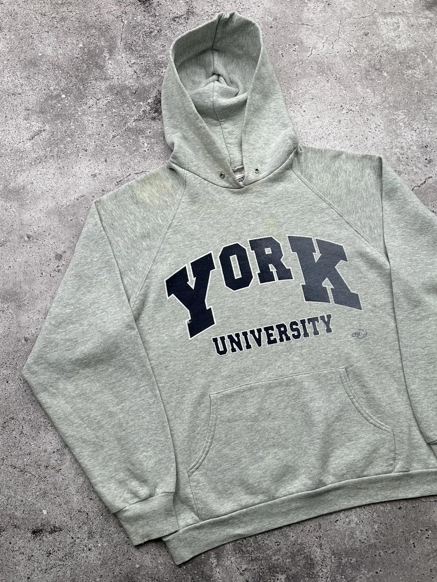 Vintage Vintage York University Hoodie C547(V315) Size US L / EU 52-54 / 3 - 2 Thumbnail