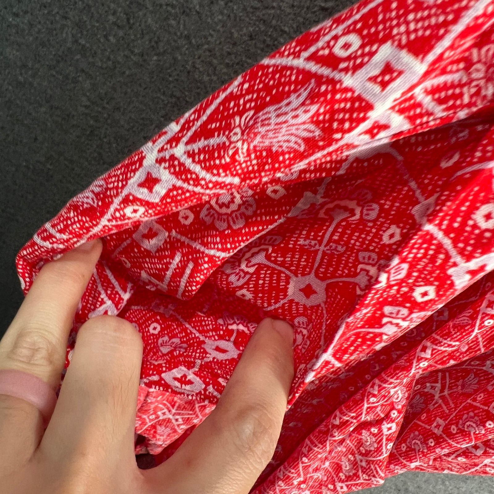 Other Destination 365 Short-Sleeve Midi Dress with Smo Red Size S / US 4 / IT 40 - 13 Thumbnail