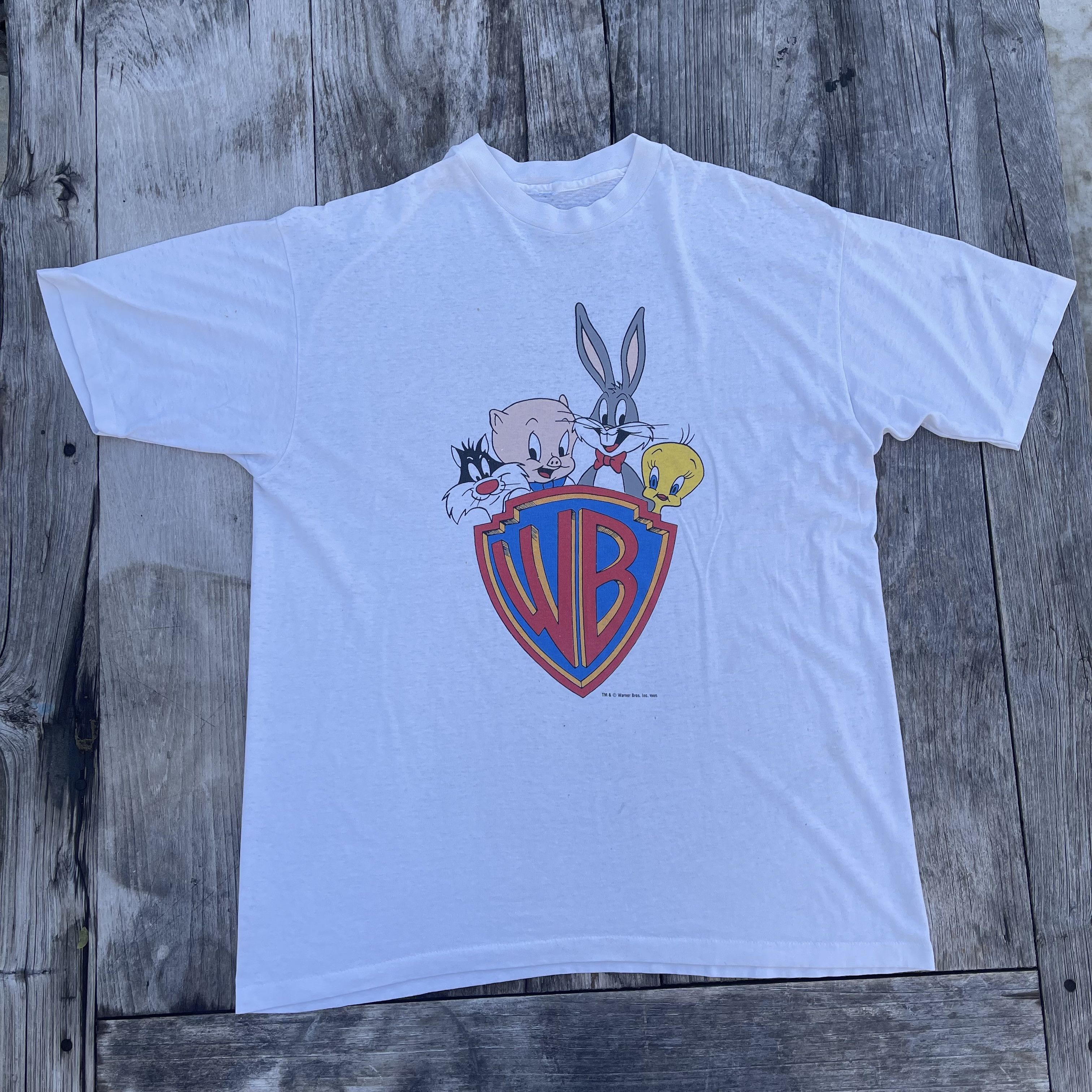 Vintage 1985 Warner Bros Looney Tunes T-shirt Size US XL / EU 56 / 4 - 1 Thumbnail