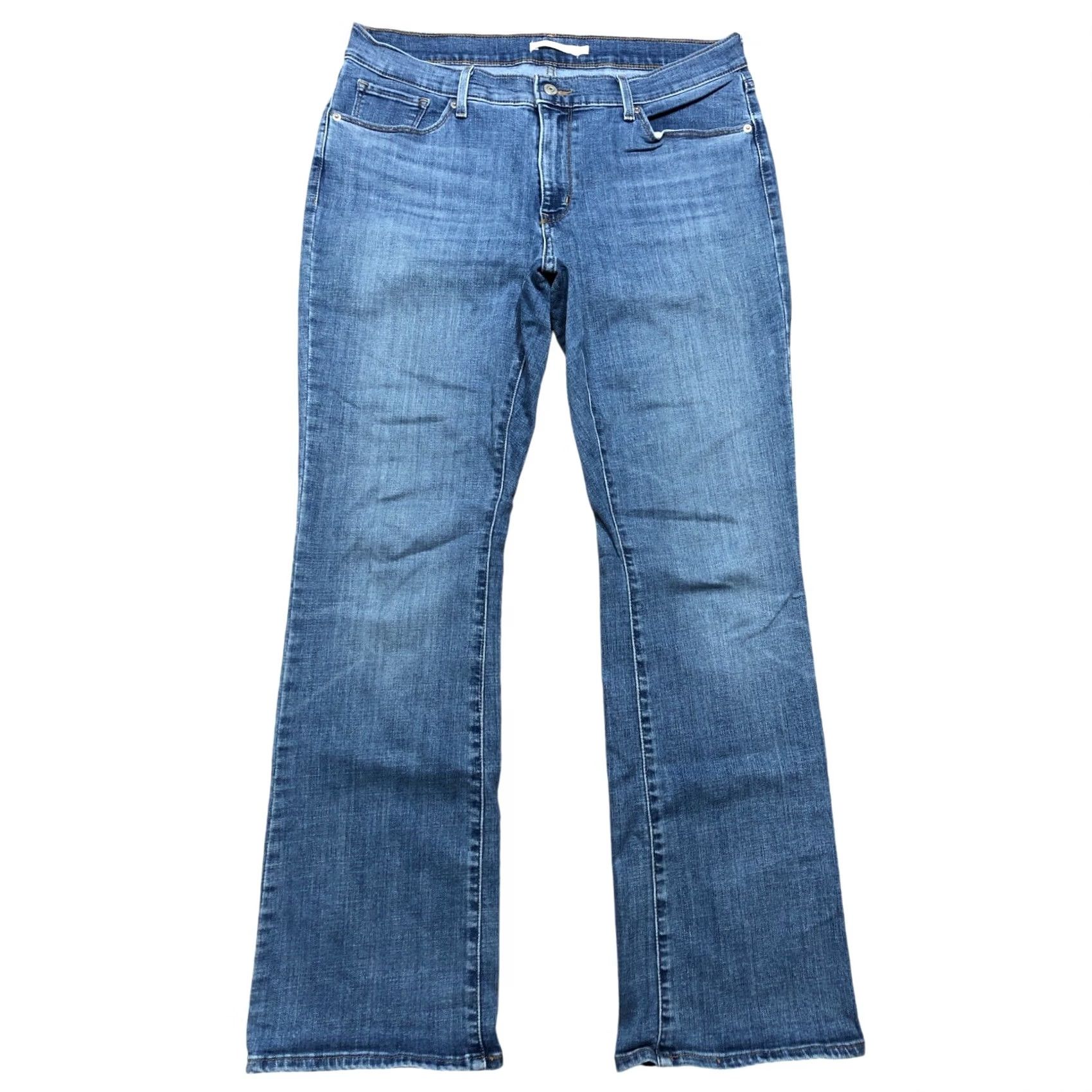 Levi's Levi's Jeans Womens Tag 14 x 32 Inseam Bootcut Medium Blue Denim Classic Size 36" / US 14 / IT 50 - 2 Thumbnail