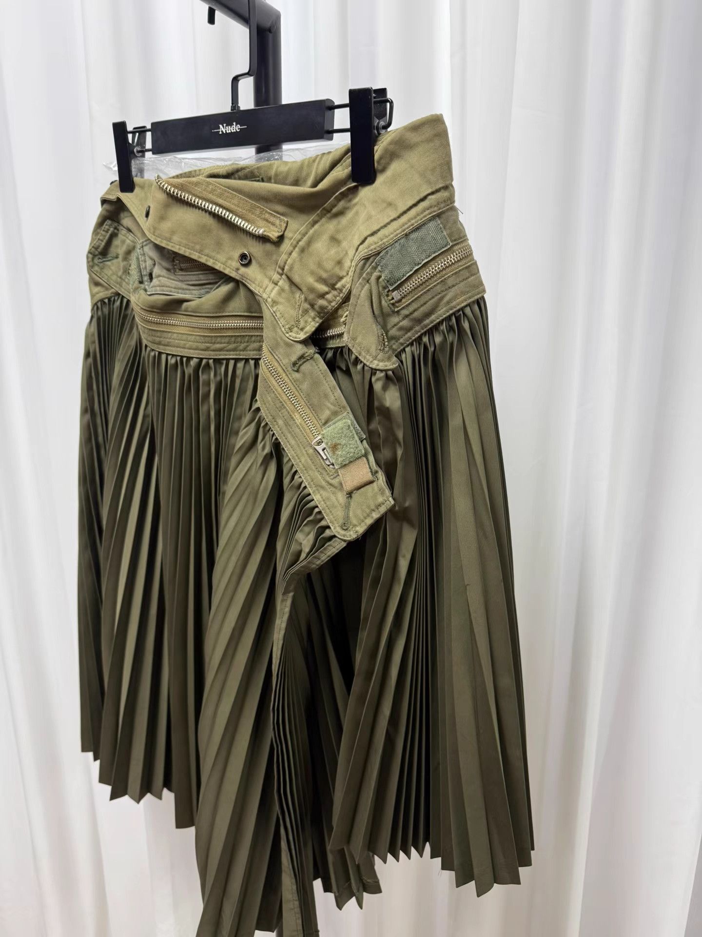 Junya Watanabe Junya Watanabe 2006AW Deconstructed Military Long Skirt K20 Size 30" / US 8 / IT 44 - 2 Thumbnail