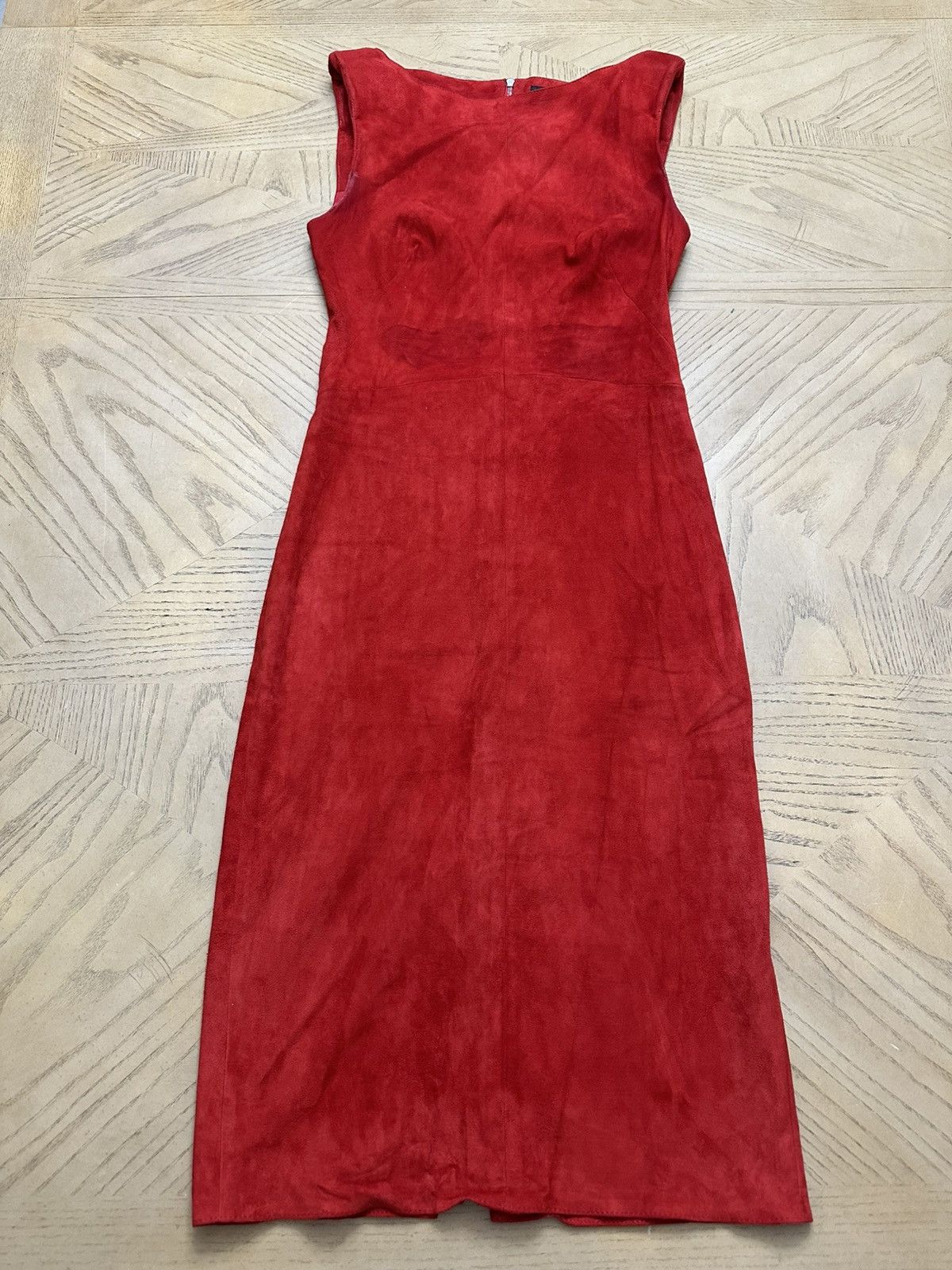 Jitrois Jean Claude Jitrois Lambskin suede dress Size XS / US 0-2 / IT 36-38 - 1 Thumbnail