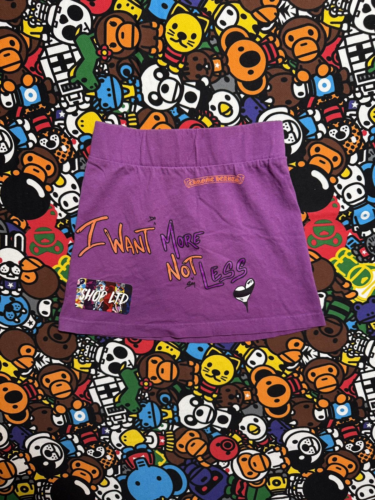 Chrome Hearts Chrome Hearts Purple Matty Boy Skirt Size 27" / US 4 / IT 40 - 5 Thumbnail