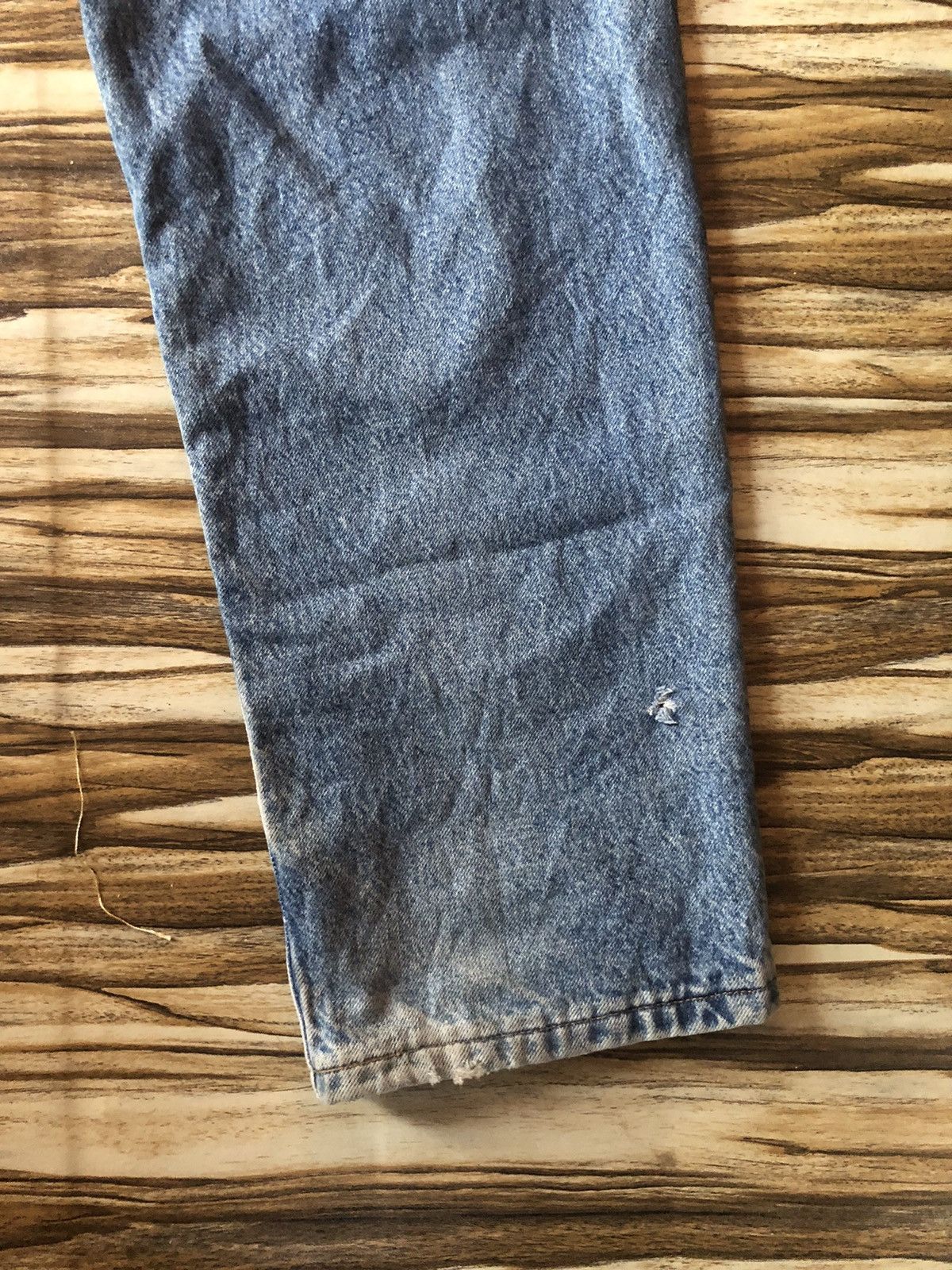 Carhartt Carhartt Blanket Lined Relaxed Fit Faded Blue Jeans Size US 36 / EU 52 - 6 Thumbnail
