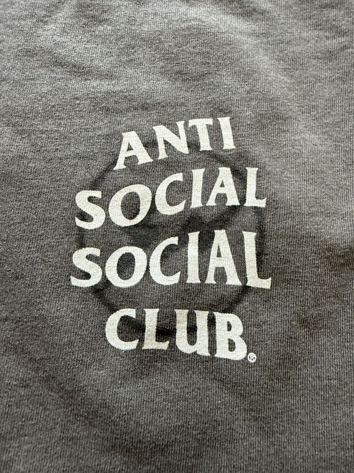 Anti Social Social Club × Fragment Design Anti Social Social Club x Fragment Half Tone Logo Tee grey L Size US L / EU 52-54 / 3 - 2 Thumbnail