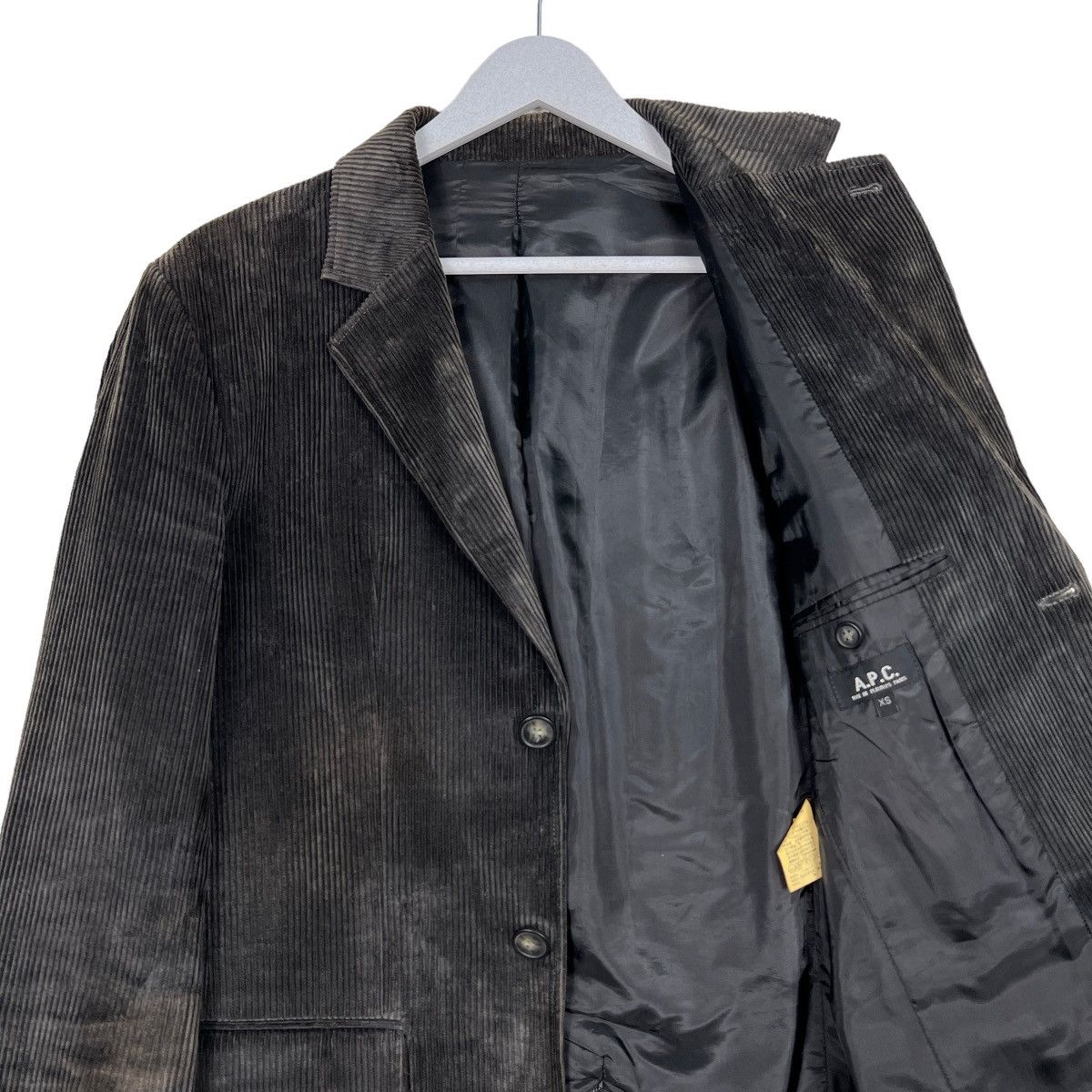 A.P.C. 🔥 HIVER 2005 APC CORDUROY VELVET JACKET Size US XS / EU 42 / 0 - 11 Thumbnail