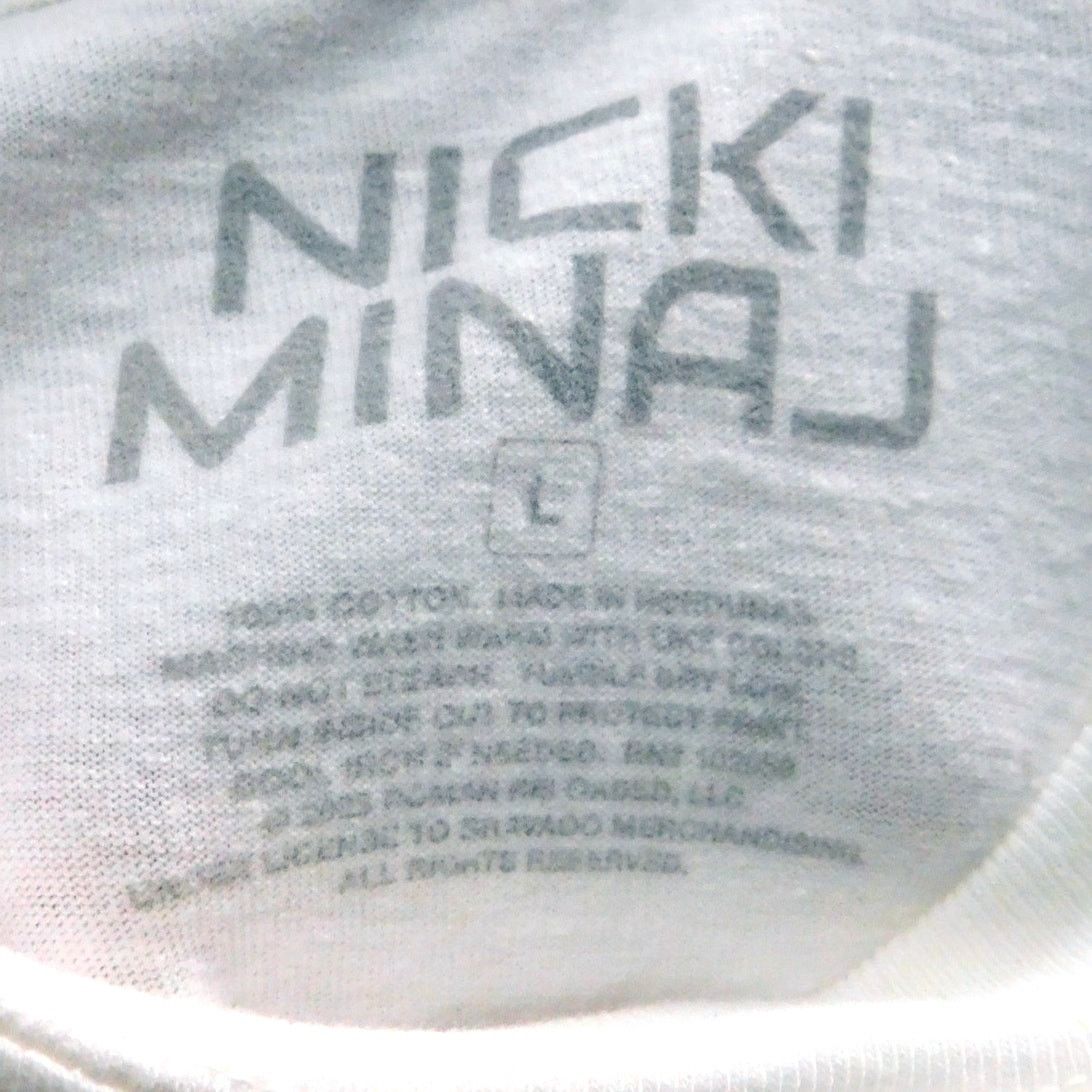 Hanes Nicki Minaj T Shirt Pink Friday 2 Size L White Double Sided Size US L / EU 52-54 / 3 - 3 Thumbnail
