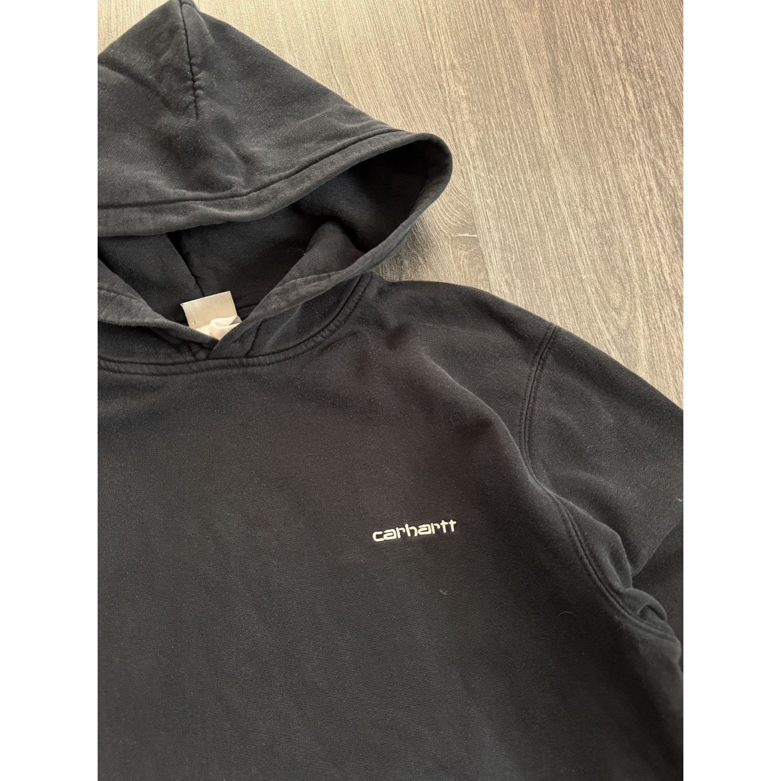 Carhartt Vintage Carhartt Black Hoodie Size US S / EU 44-46 / 1 - 2 Thumbnail