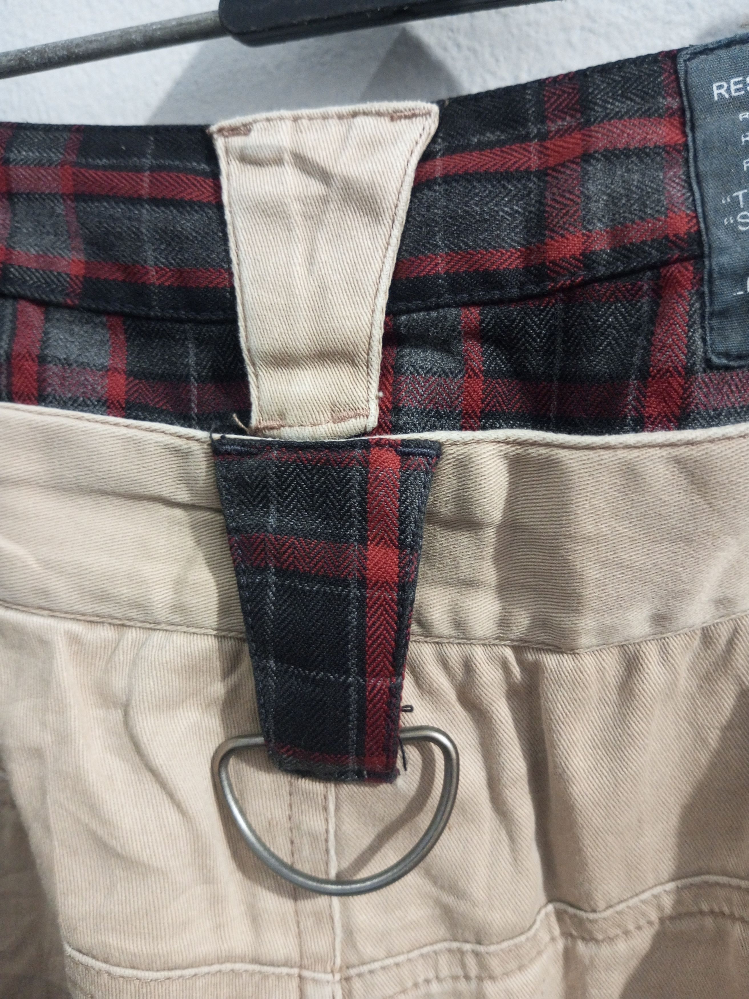 Japanese Brand Japanese brand Ragout double waist chekerd pants Size US 31 - 8 Thumbnail