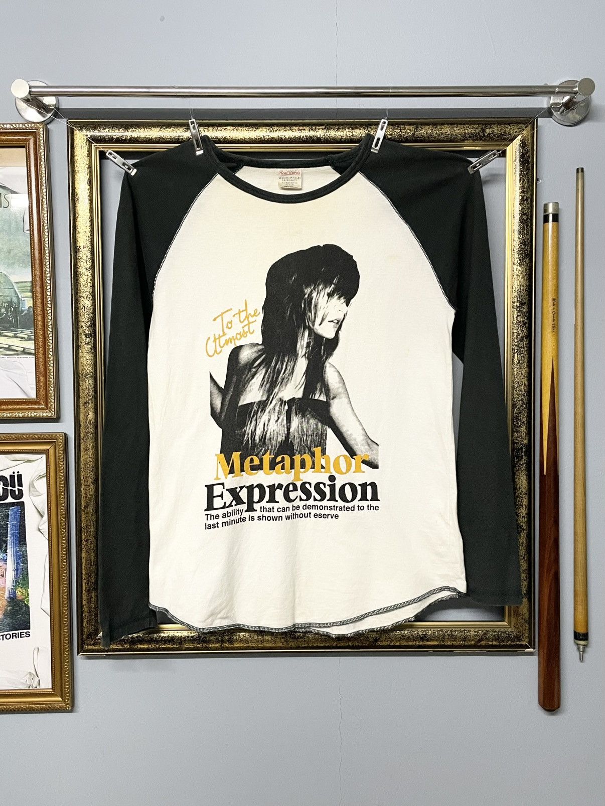Designer Vintage 90s Japan Designer Real Words Metaphor Girl Tshirt Size US M / EU 48-50 / 2 - 1 Thumbnail