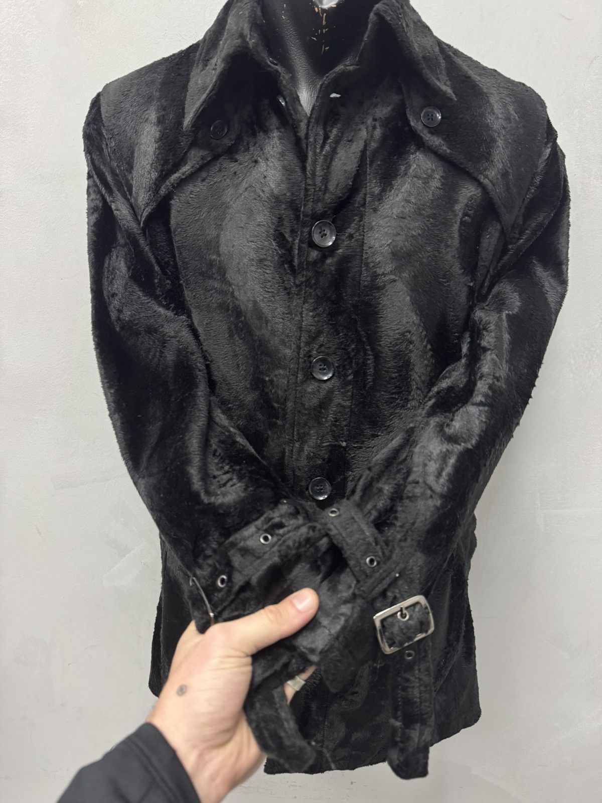 semanticdesign Rare with Japan Semantidesign fur light coat jacket fashion Size US M / EU 48-50 / 2 - 5 Thumbnail