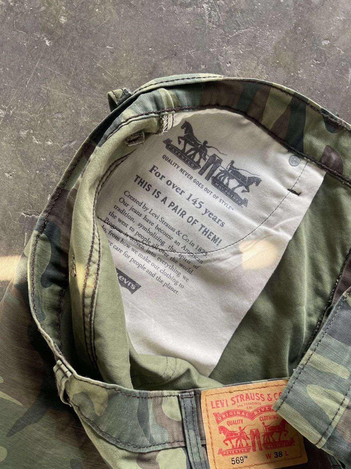 Levi's Levi’s Camouflage 569 Size US 38 / EU 54 - 4 Thumbnail