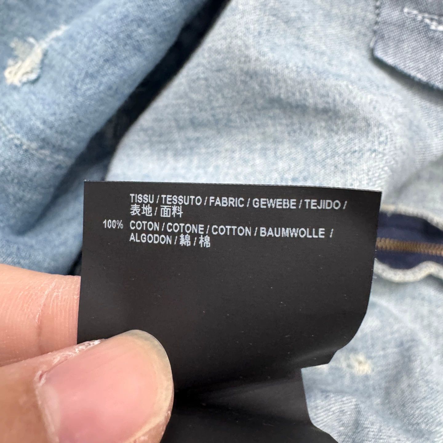 Saint Laurent Paris SLP Vintage Washed Distressed Denim Jacket S Size US S / EU 44-46 / 1 - 4 Thumbnail
