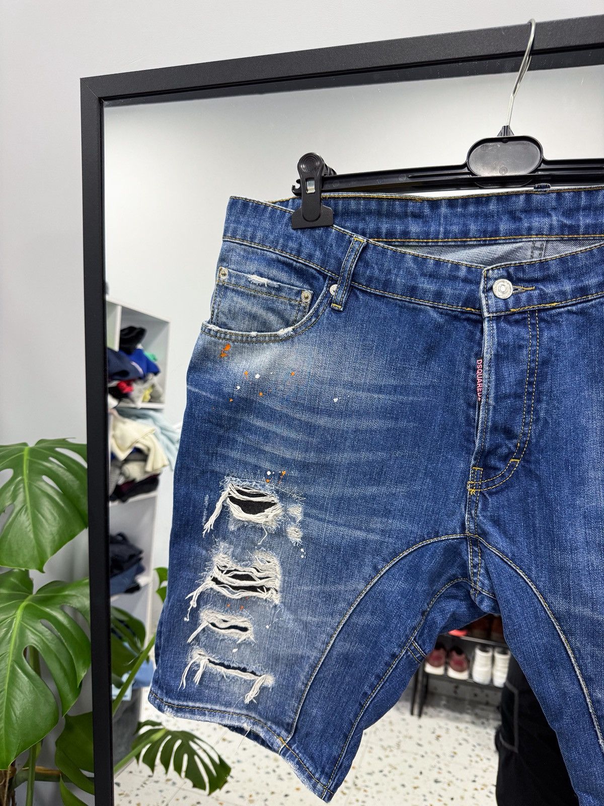 Dsquared2 Dsquared2 distressed denim shorts size 54 Size US 38 / EU 54 - 5 Thumbnail