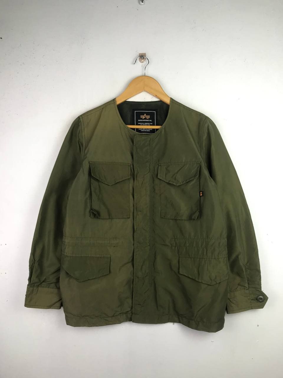 Alpha Industries × URBAN RESEARCH DOORS × Vintage Alpha Industries Urban Research Tactical super Faded Jacket Size US S / EU 44-46 / 1 - 1 Thumbnail