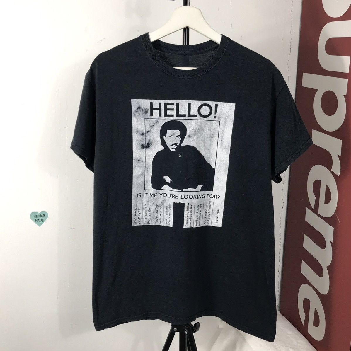 Band Tees Vintage Lionel Richie t shirt like Lenny Kravitz Size US M / EU 48-50 / 2 - 1 Thumbnail