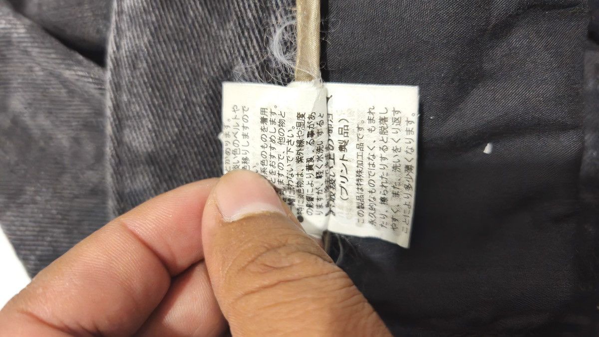 Japanese Brand Jeans Denim Custom Culture Y2K Black Camo Size US 40 / EU 56 - 7 Thumbnail