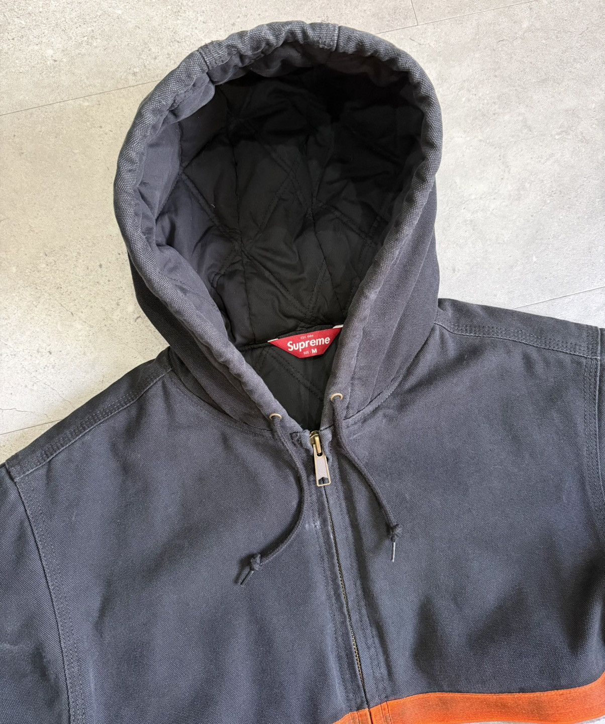 Supreme Supreme Reflective Work Jacket with Stripes Size US M / EU 48-50 / 2 - 6 Thumbnail