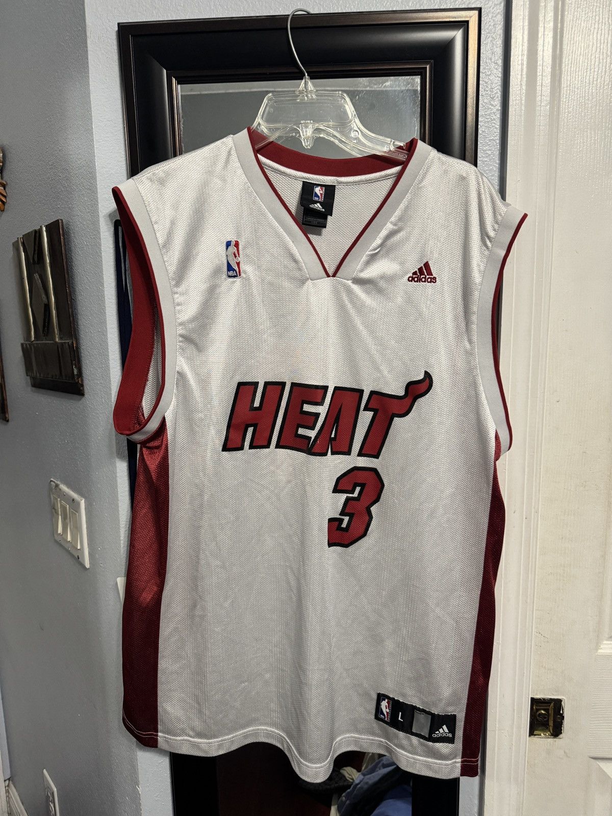 NBA D WADE MIAMI HEAT 3 JERSEY Size US L / EU 52-54 / 3 - 1 Thumbnail