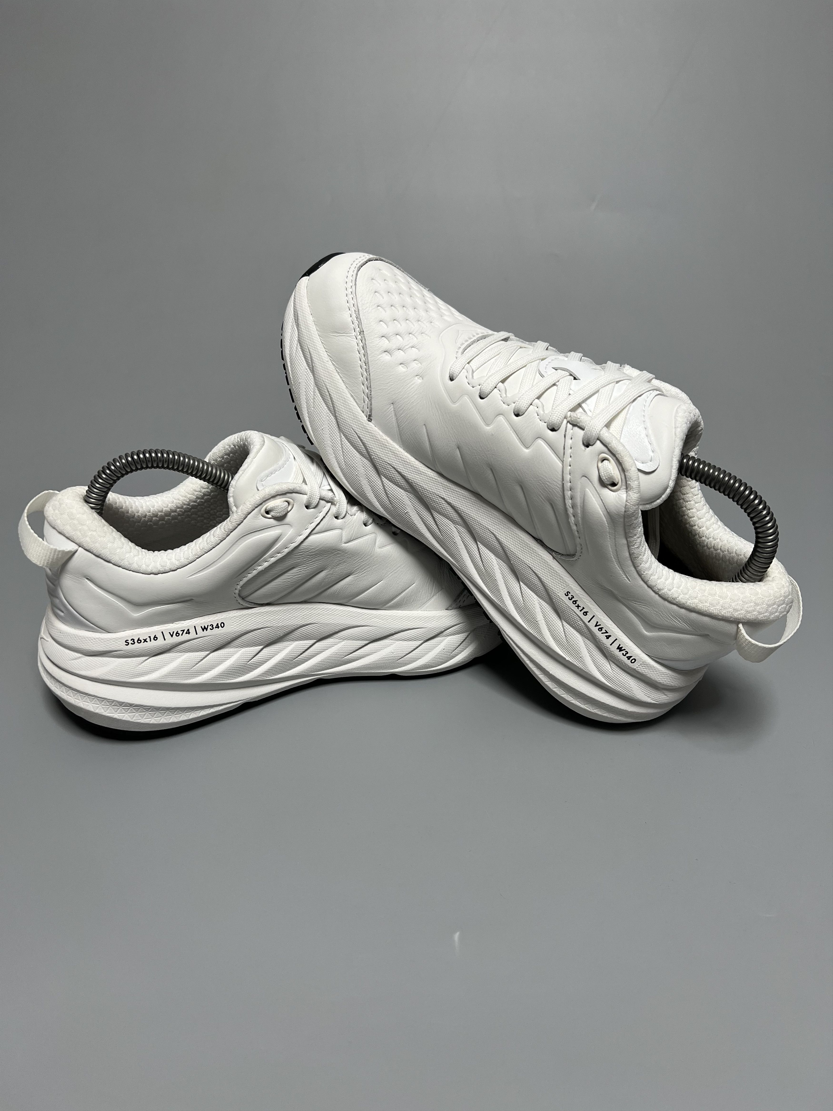 Hoka Hoka Bondi SR 'Frost' Running Shoes Walking Gym Training Size US 7 / IT 37 - 5 Thumbnail