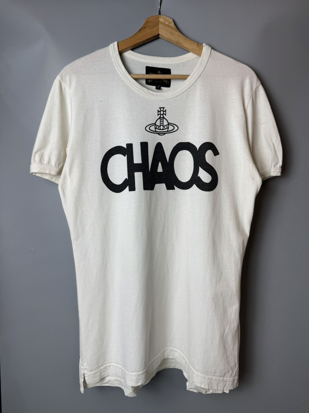 Vivienne westwood Vivienne Westwood CHAOS BIGTシャツ \"chaos\" - Gem Vivienne Westwood☆CHAOS Tシャツ
