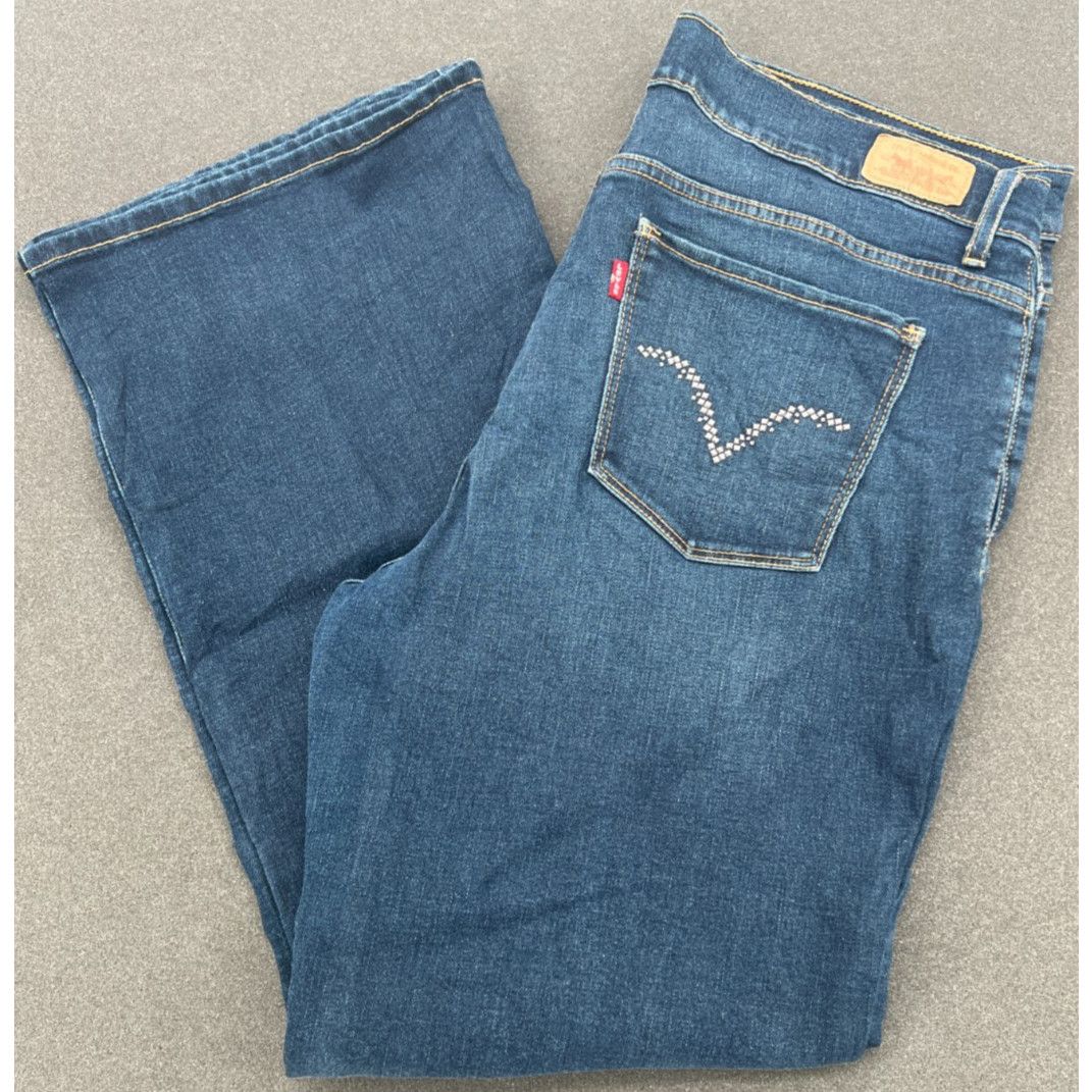 Levi's Levi’s Bootcut Jeans Women’s Size 16 Blue Stretch Denim Clas Size 38" / US 16 / IT 52 - 7 Thumbnail