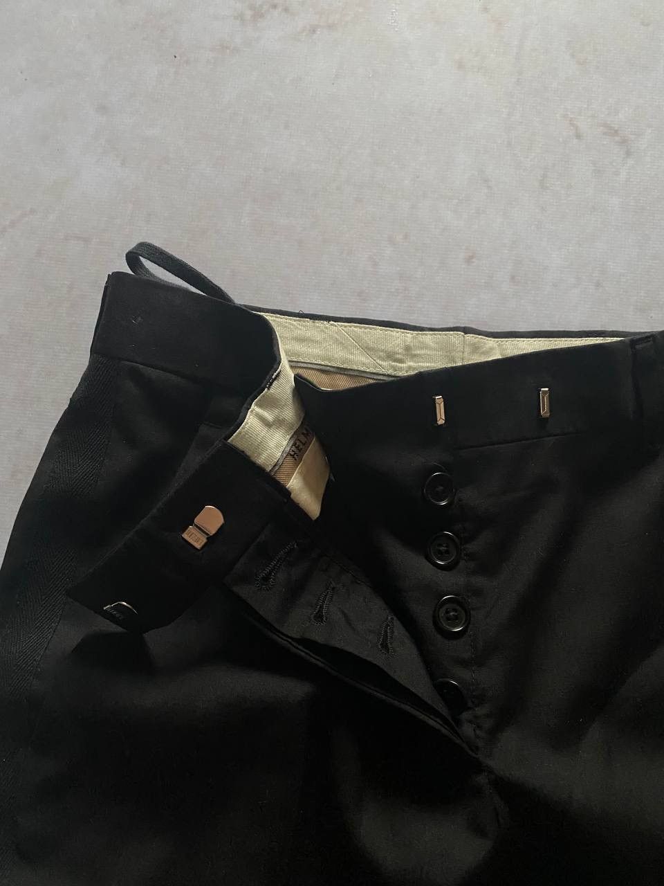 Helmut Lang × Vintage Vintage 90s Helmut Lang Trousers Pants Size 26" / US 2 / IT 38 - 7 Thumbnail
