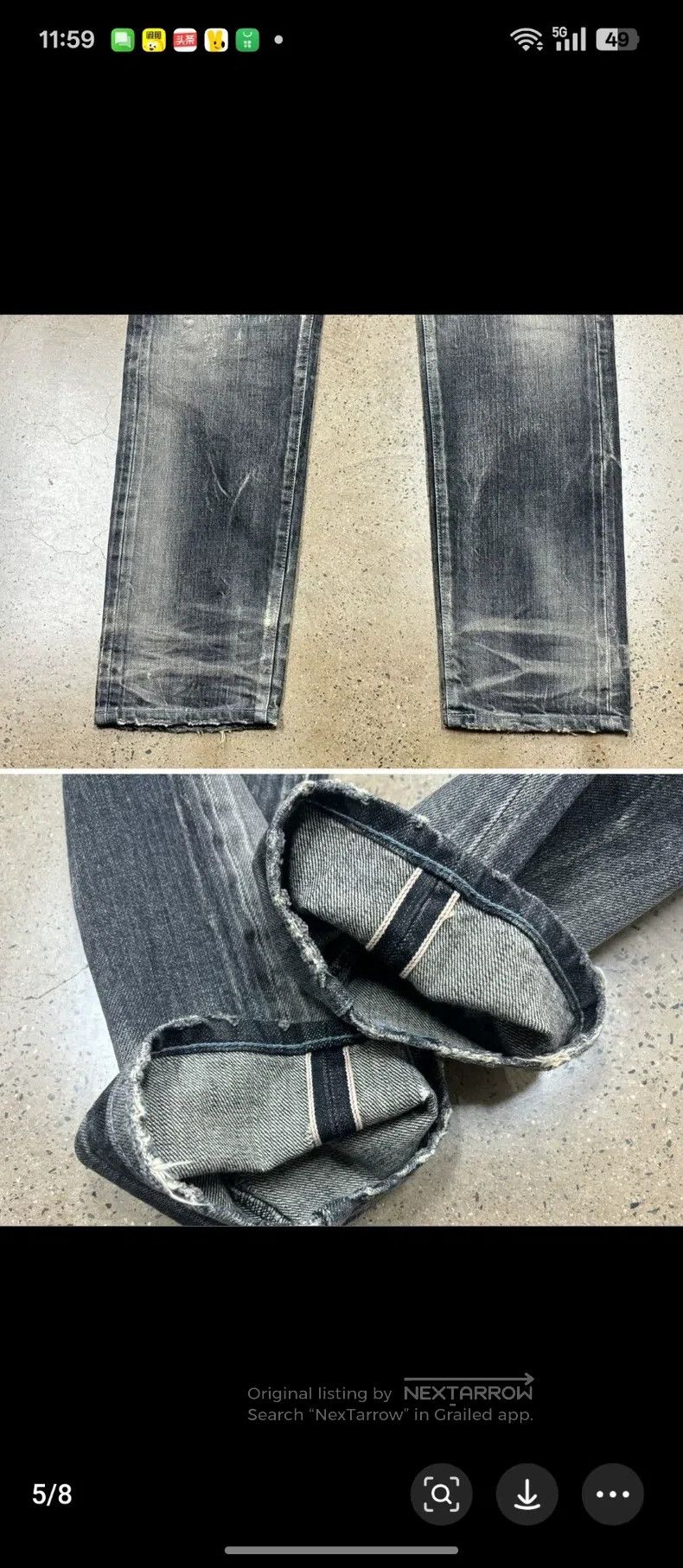 Neighborhood Neighborhood size M Bull King Denim Jeans Size US 27 - 6 Thumbnail