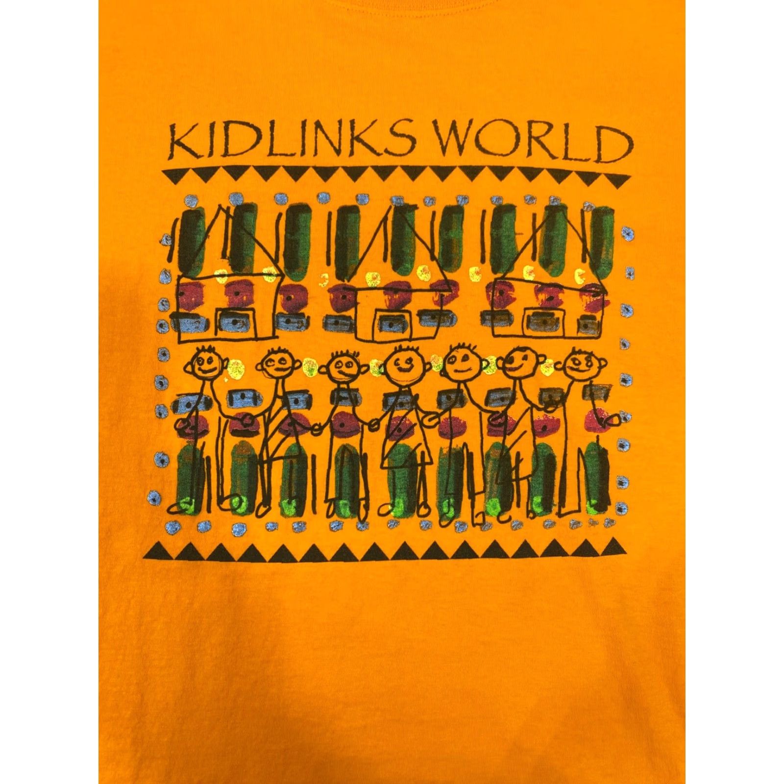 Anvil Anvil Men's T-Shirt Size L Orange Kid Links World Logo 848 Vintage No (Pre-owned) Size US L / EU 52-54 / 3 - 2 Thumbnail