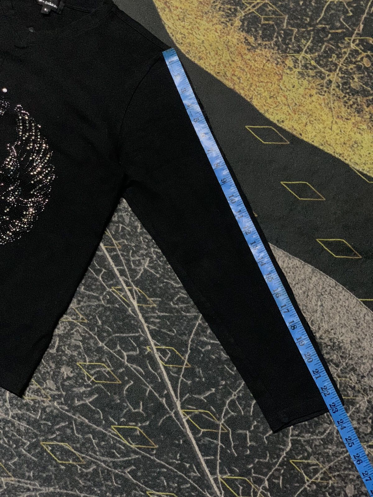 Affliction × If Six Was Nine × Japanese Brand 💥Be Ambition V Neck Skull Cross Like Chrome Hearts Design Size M / US 6-8 / IT 42-44 - 8 Thumbnail