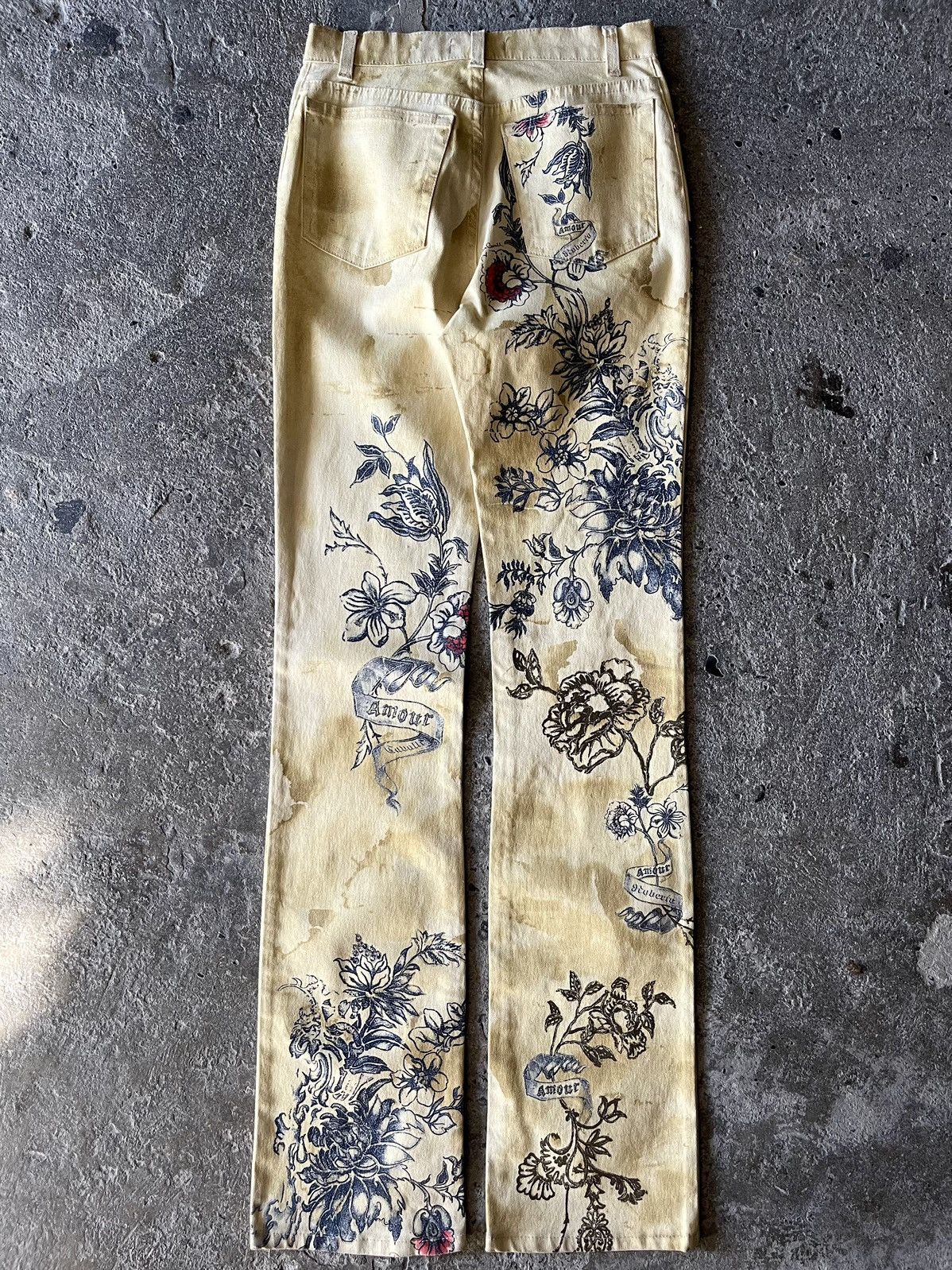 Roberto Cavalli Archive Roberto Cavalli - S/S 2003 - Tattoo Jeans Size 25" / US 0 / IT 36 - 10 Thumbnail