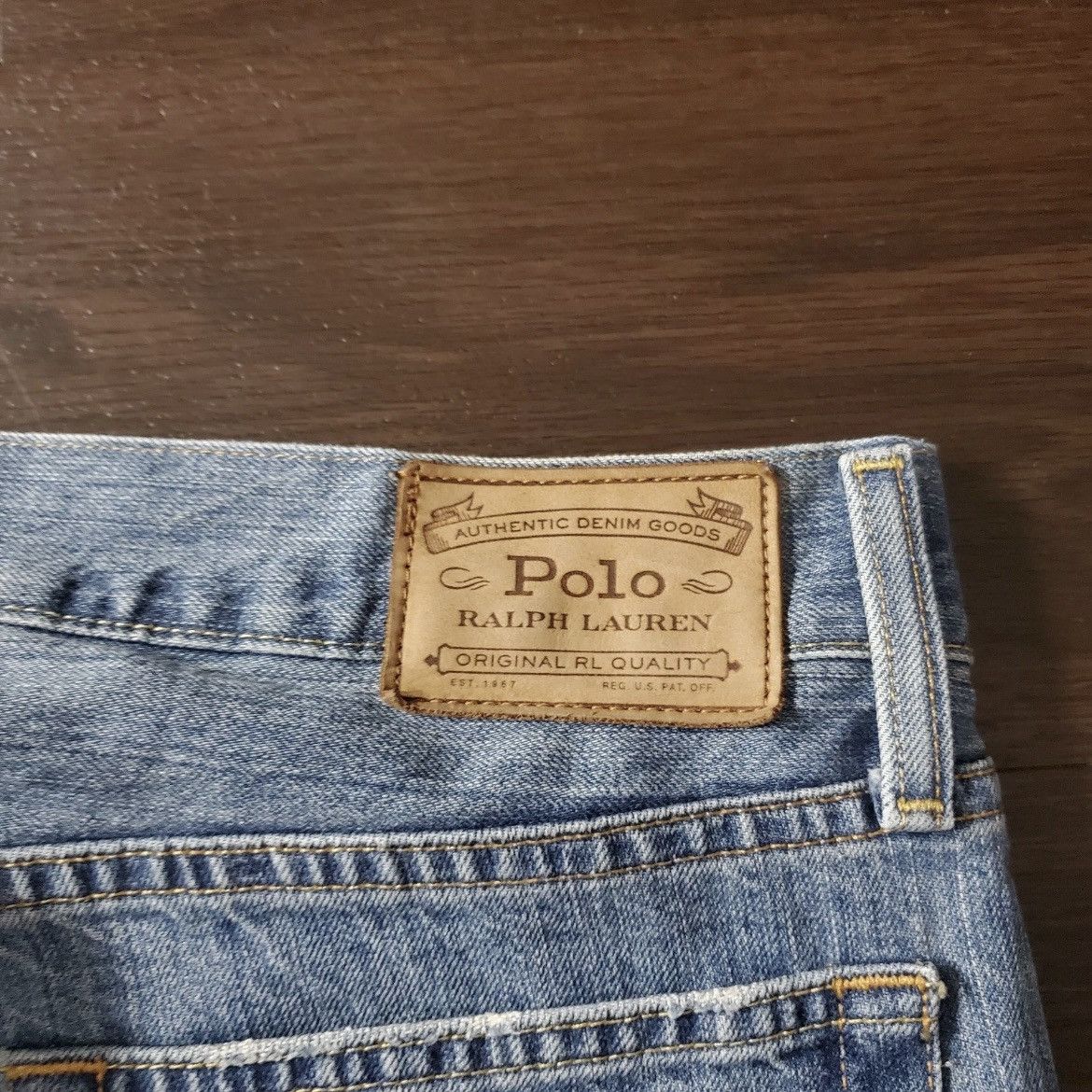 Polo Ralph Lauren Polo Ralph Lauren Jeans 34x30 Straight Fit Blue Denim Light Size US 34 / EU 50 - 10 Thumbnail